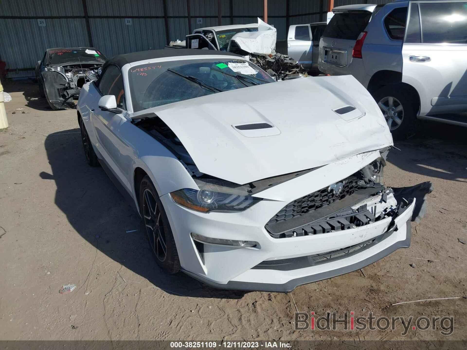 Photo 1FATP8UH6L5131471 - FORD MUSTANG 2020