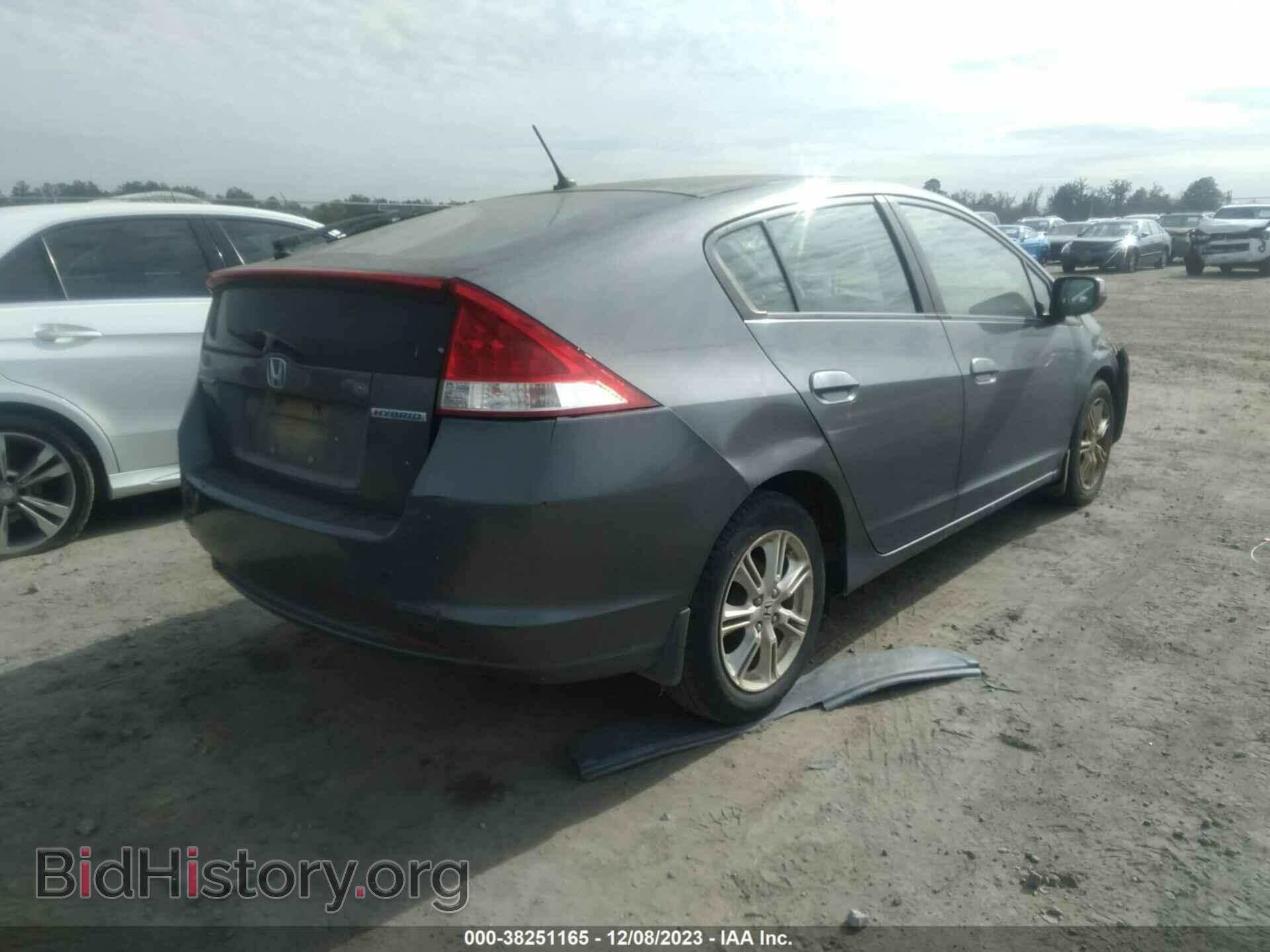 2010 HONDA INSIGHT - VIN: JHMZE2H75AS030461 - Фото 4
