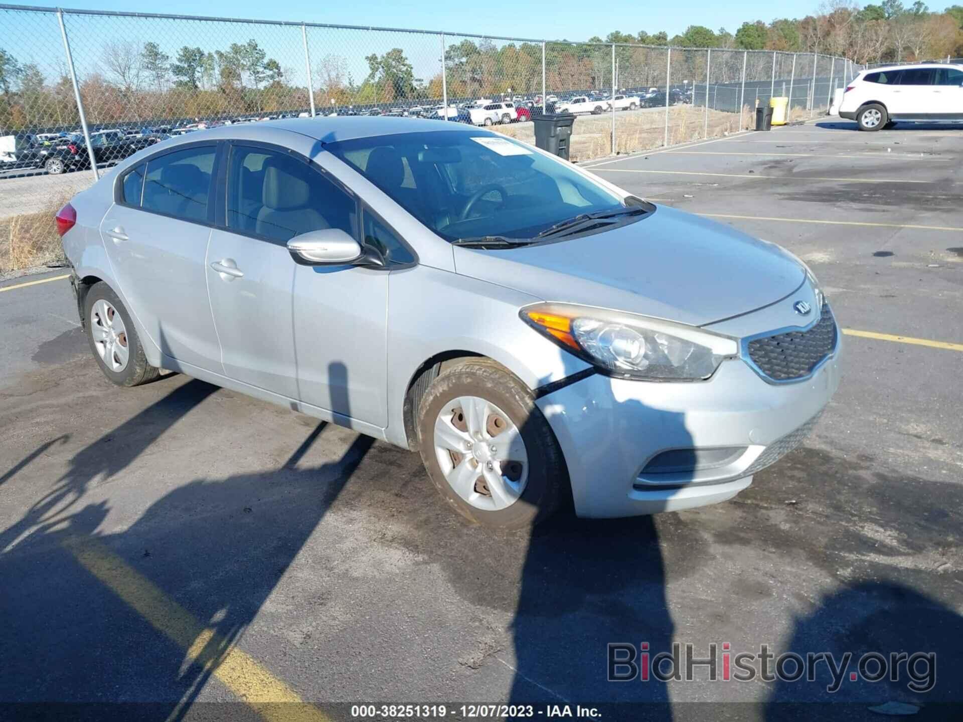 Photo KNAFX4A69F5370520 - KIA FORTE 2015