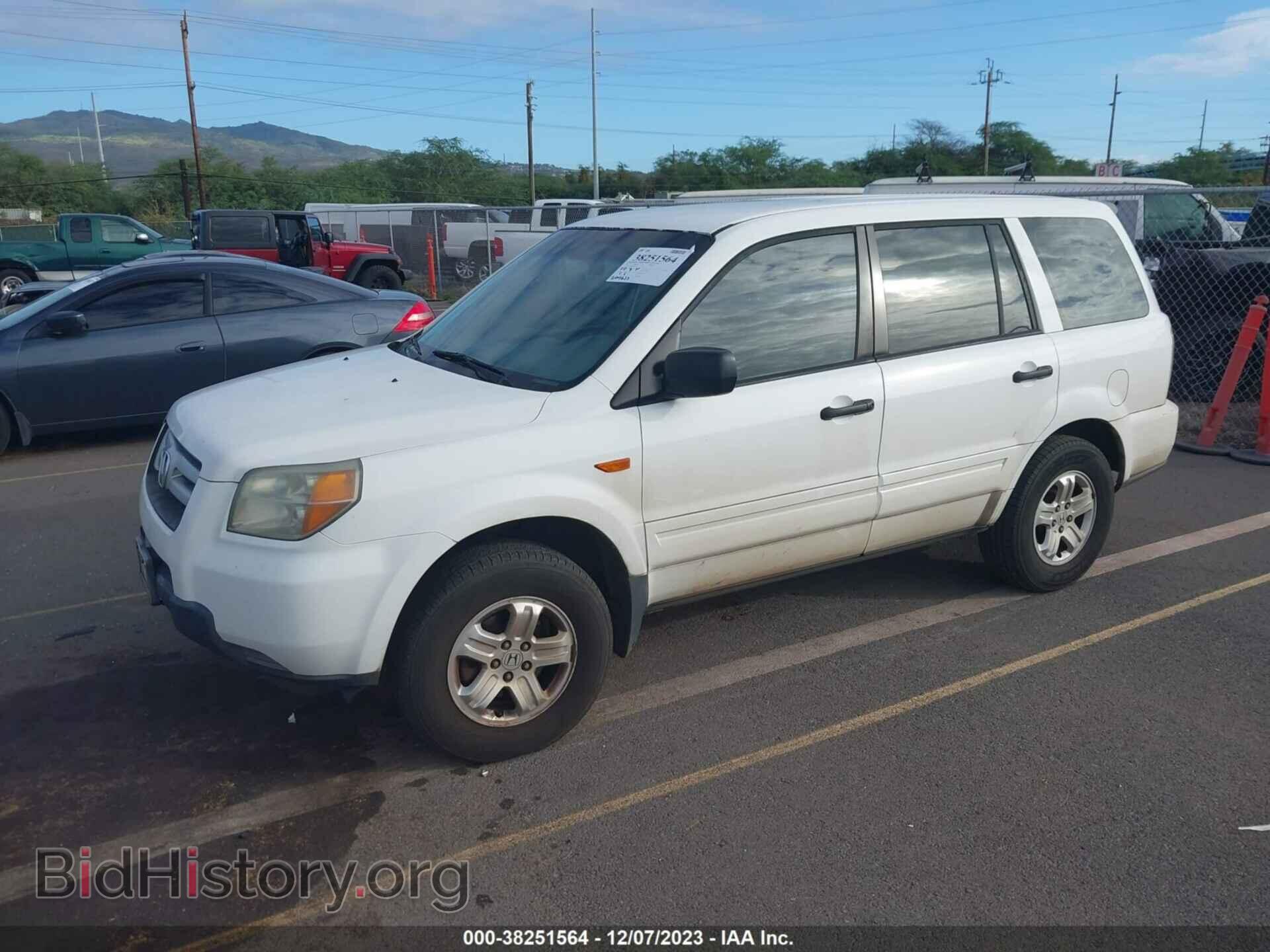 2006 HONDA PILOT - VIN: 2HKYF18126H526775 - Фото 2