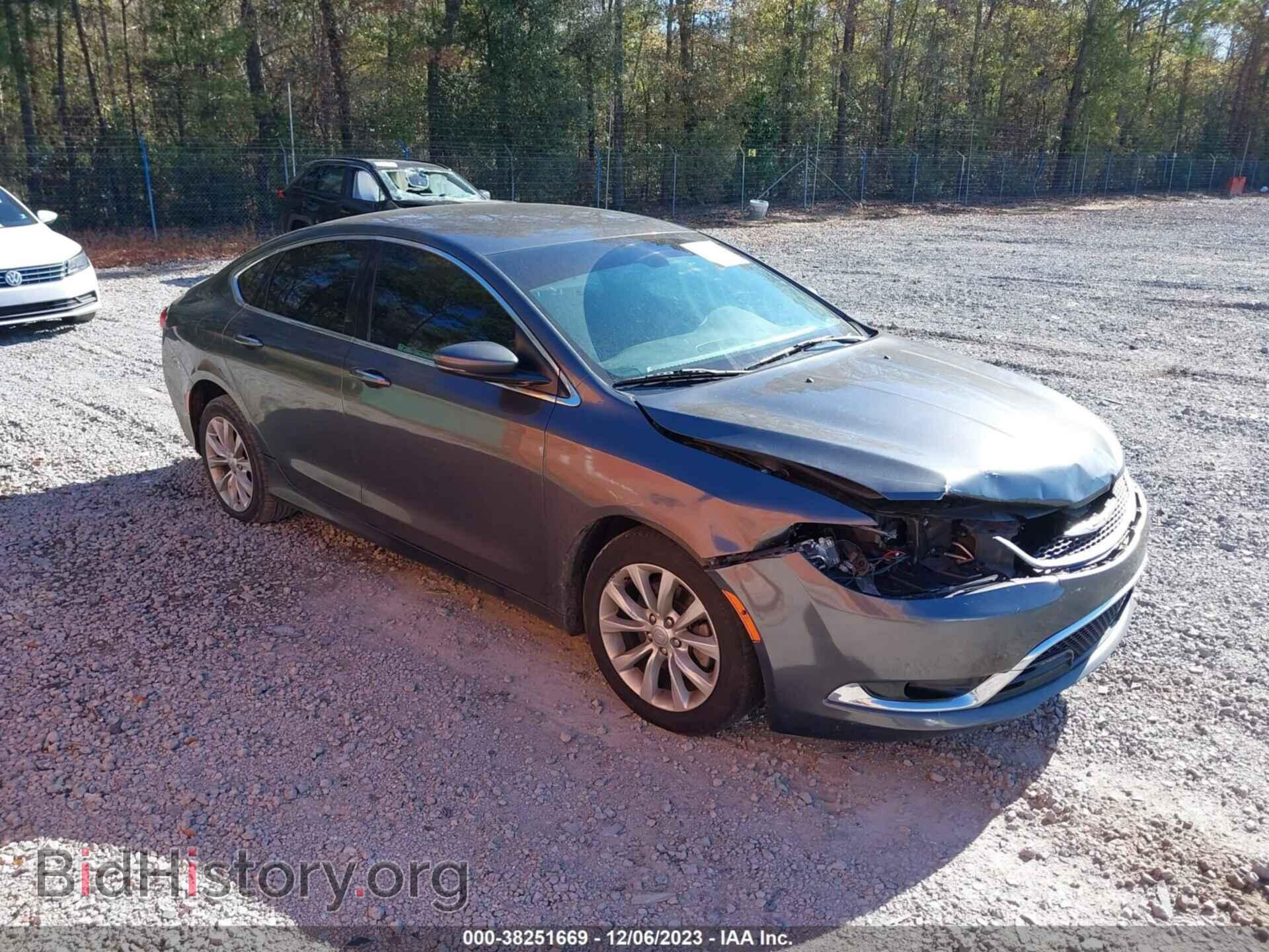 Фотография 1C3CCCCB3FN501113 - CHRYSLER 200 2015