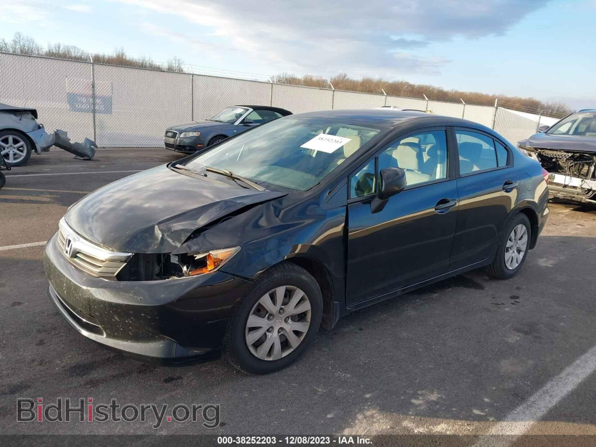 2012 HONDA CIVIC - VIN: 19XFB2F53CE094079 - Photo 2