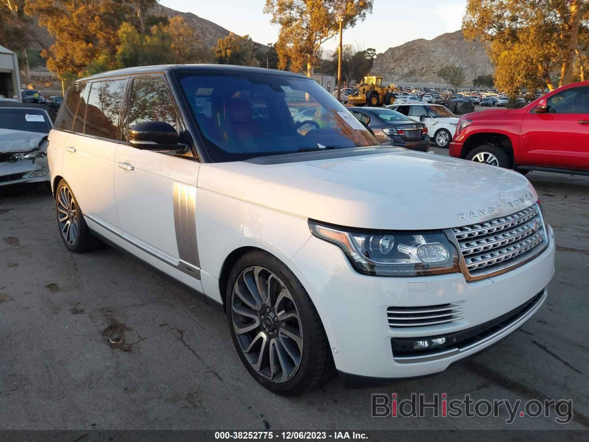 Photo SALGV3TF0FA238363 - LAND ROVER RANGE ROVER 2015