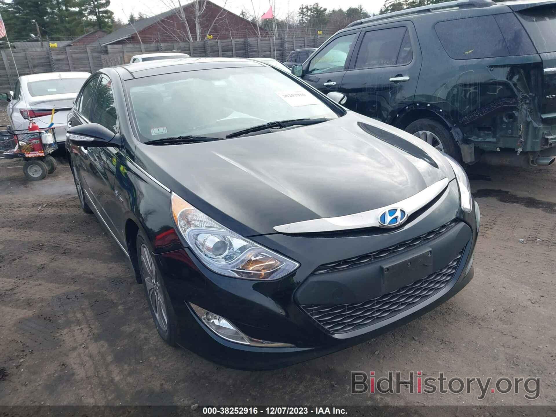 Photo KMHEC4A42FA136327 - HYUNDAI SONATA HYBRID 2015