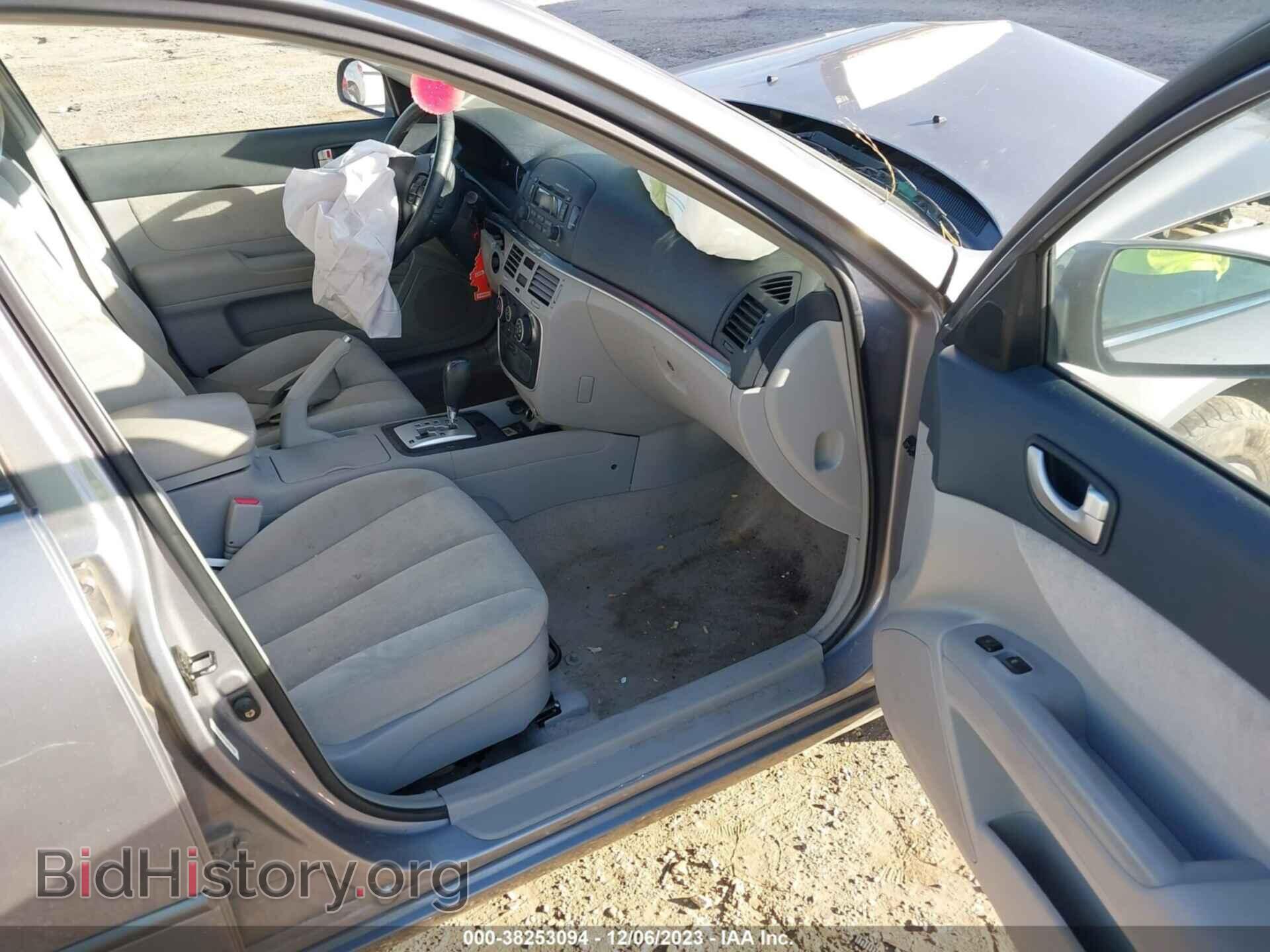 2007 HYUNDAI SONATA - VIN: 5NPET46C07H257372 - Фото 5