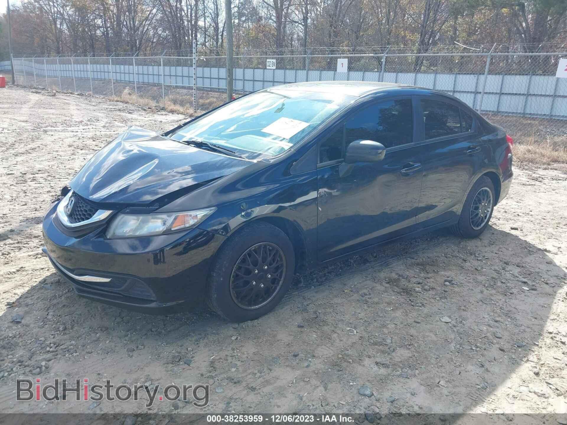 2014 HONDA CIVIC - VIN: 2HGFB2F58EH502004 - Фото 2