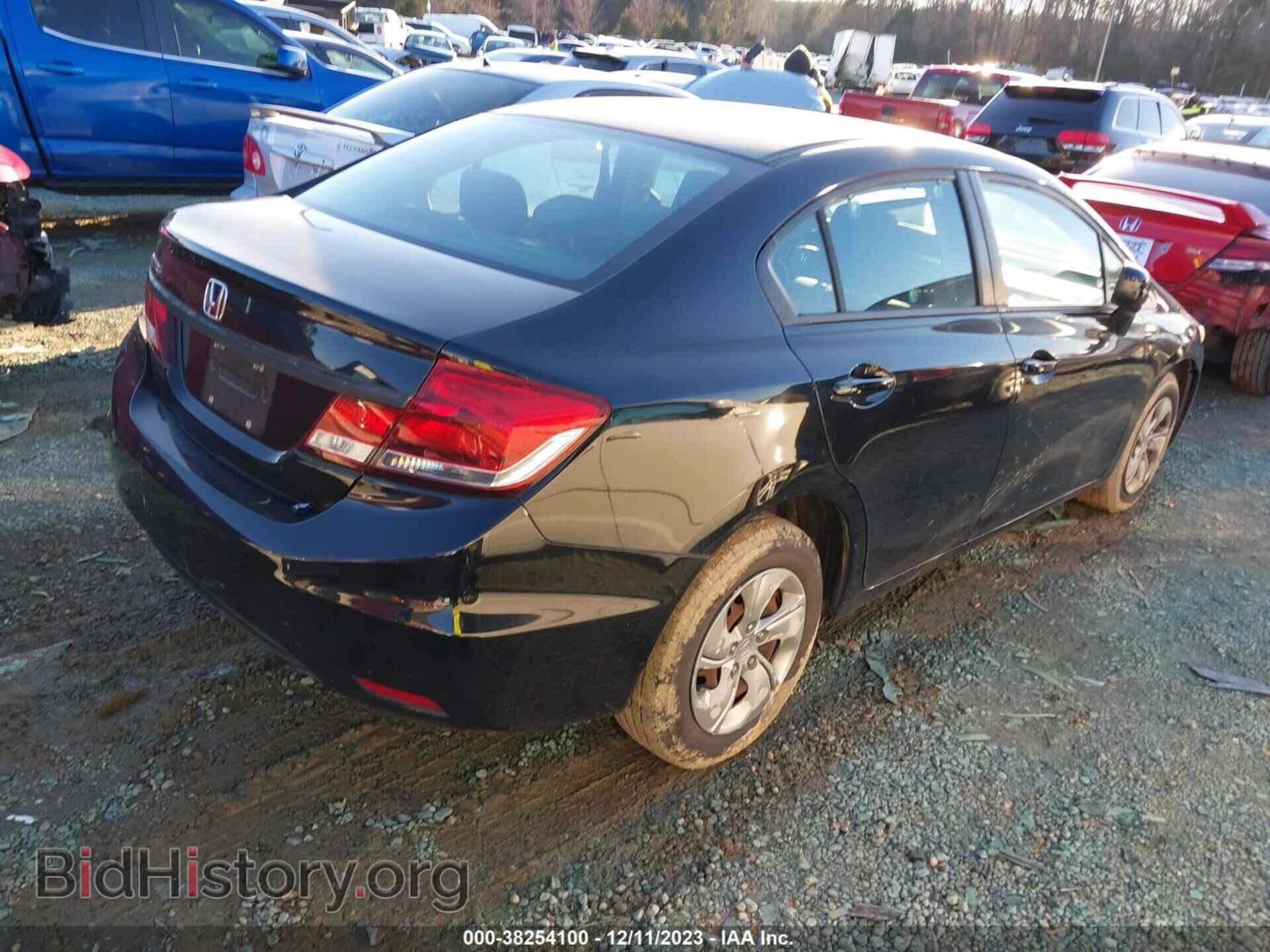 2014 HONDA CIVIC - VIN: 19XFB2F55EE013604 - Фото 4
