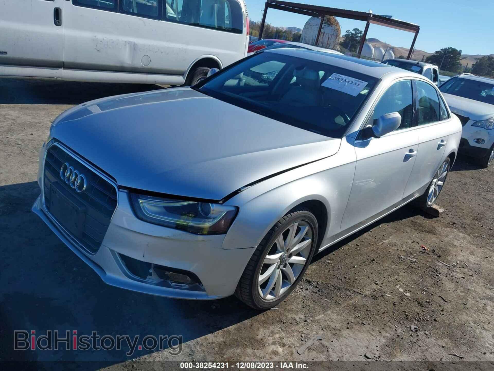 2013 AUDI A4 - VIN: WAUAFAFL7DN033108 - Photo 2