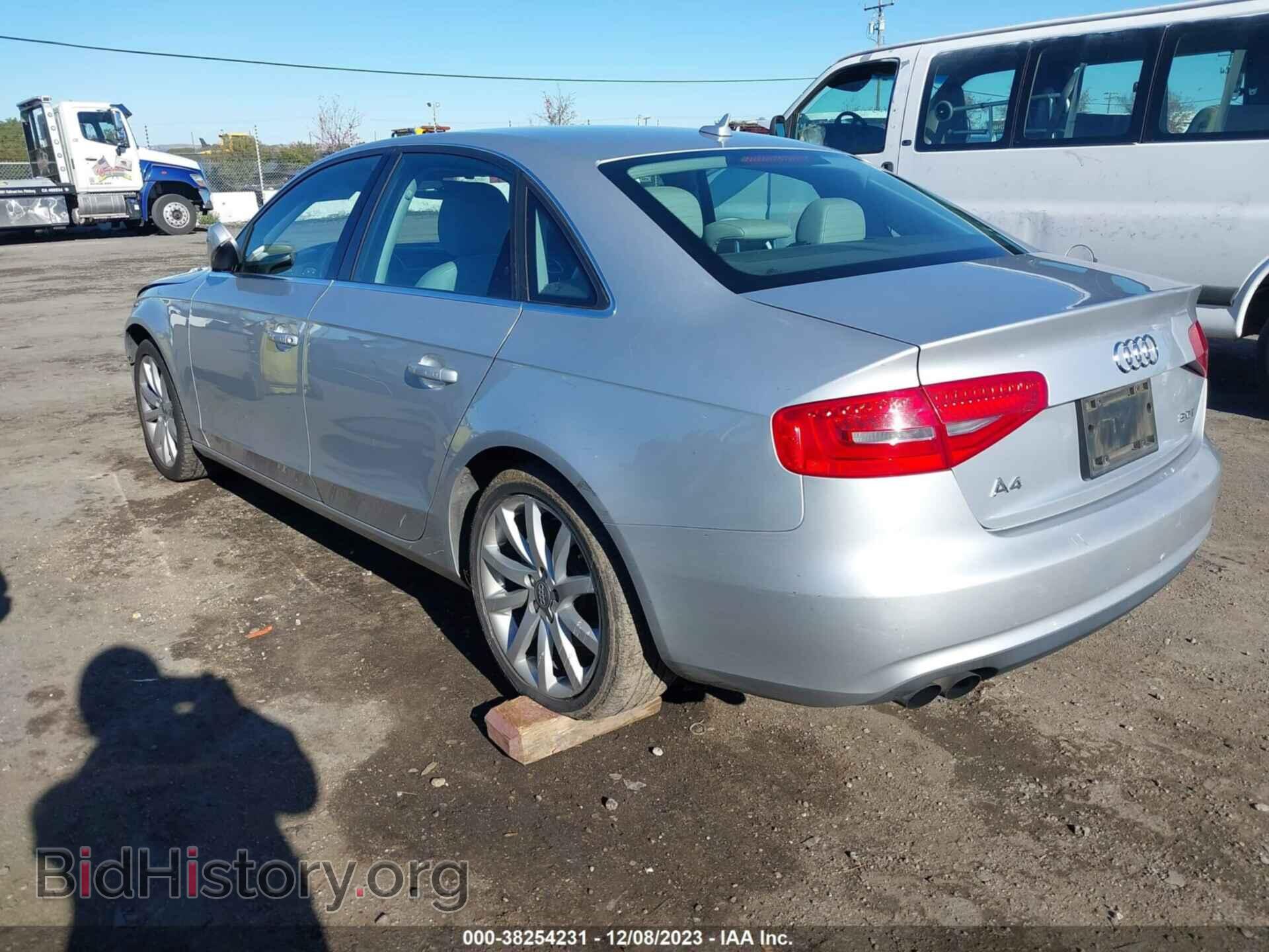 2013 AUDI A4 - VIN: WAUAFAFL7DN033108 - Photo 3