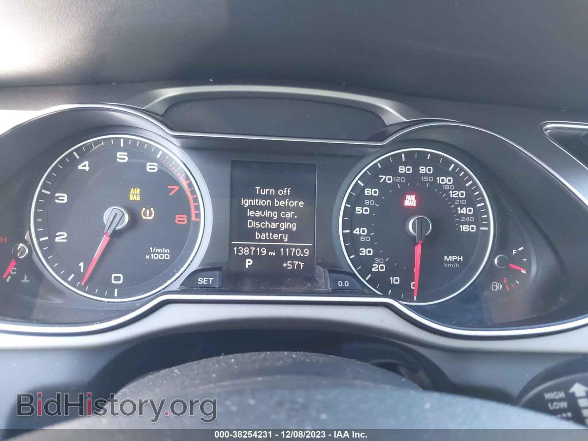 2013 AUDI A4 - VIN: WAUAFAFL7DN033108 - Photo 7