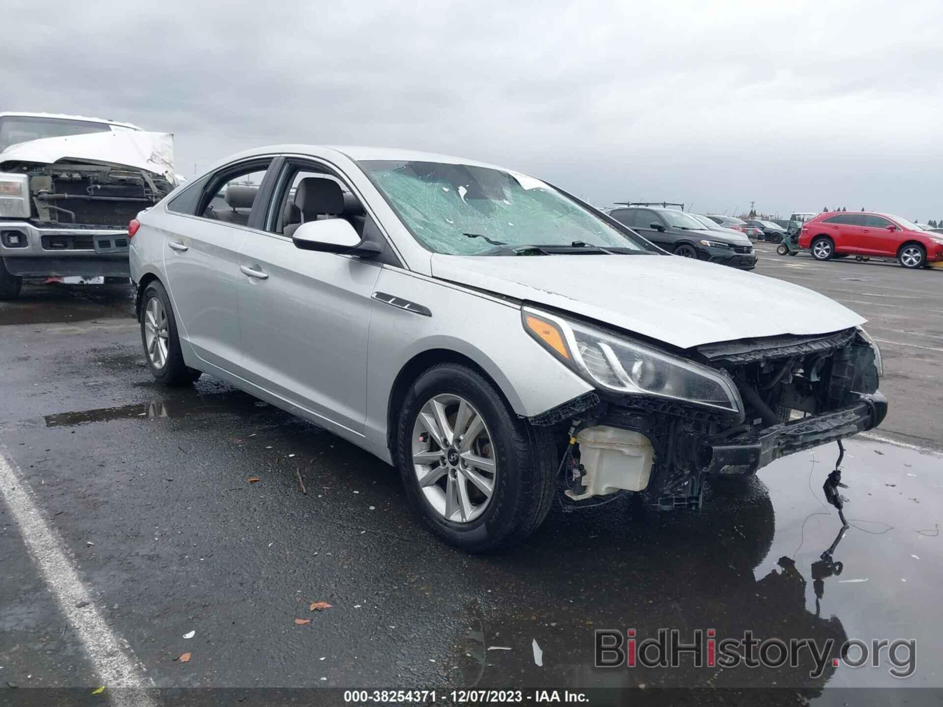 Photo 5NPE24AFXHH534728 - HYUNDAI SONATA 2017