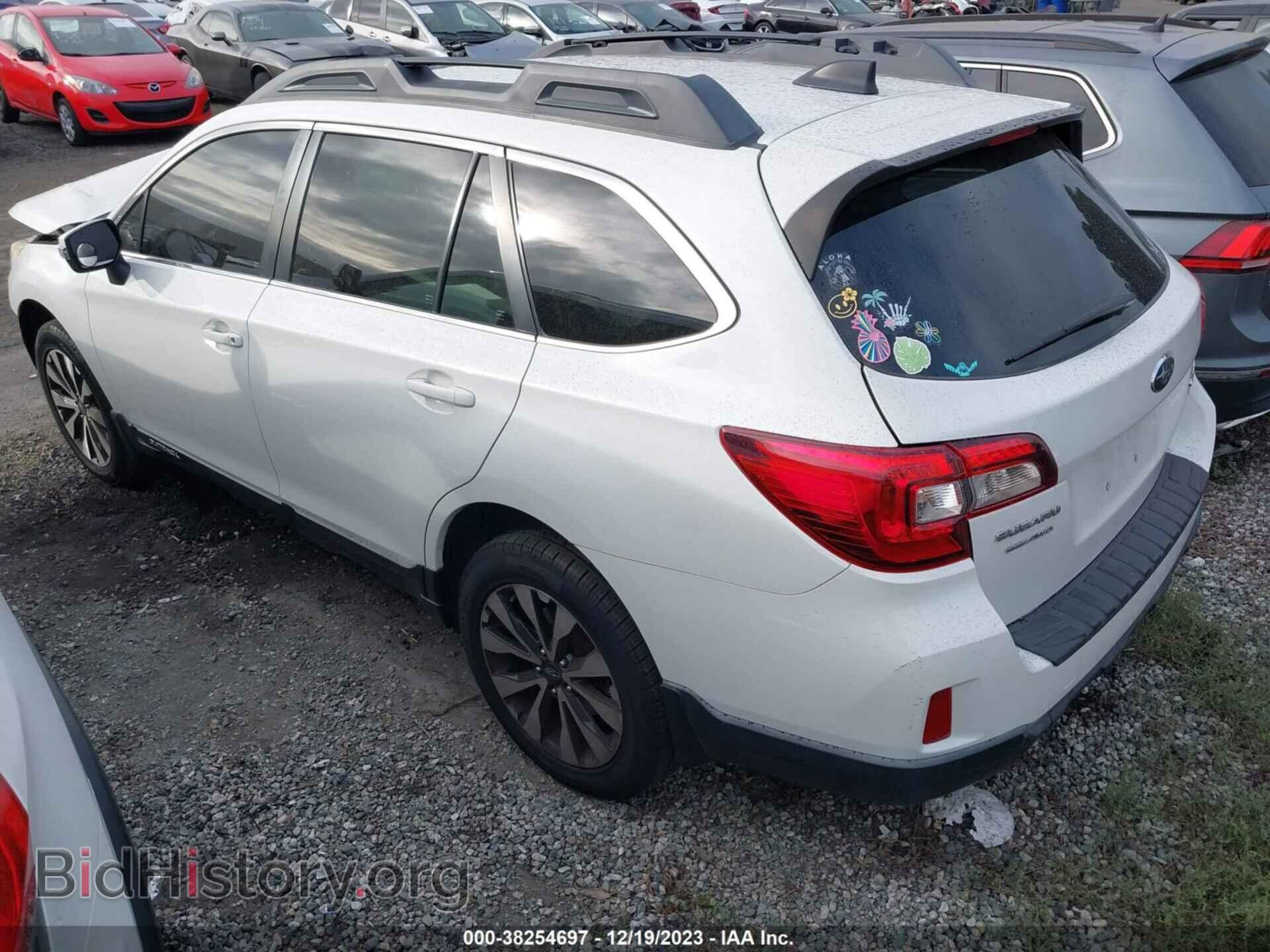 2016 SUBARU OUTBACK - VIN: 4S4BSANC1G3290555 - Фото 3
