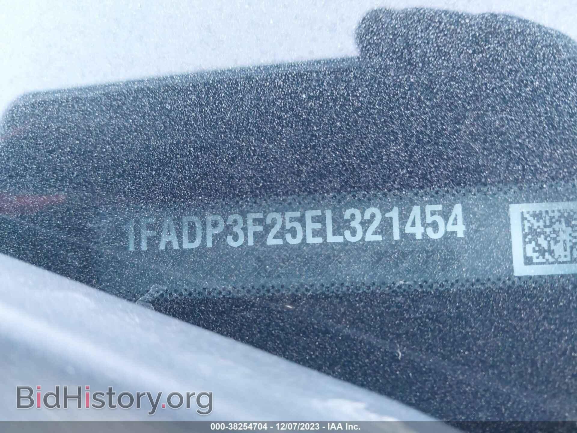 2014 FORD FOCUS - VIN: 1FADP3F25EL321454 - Фото 9