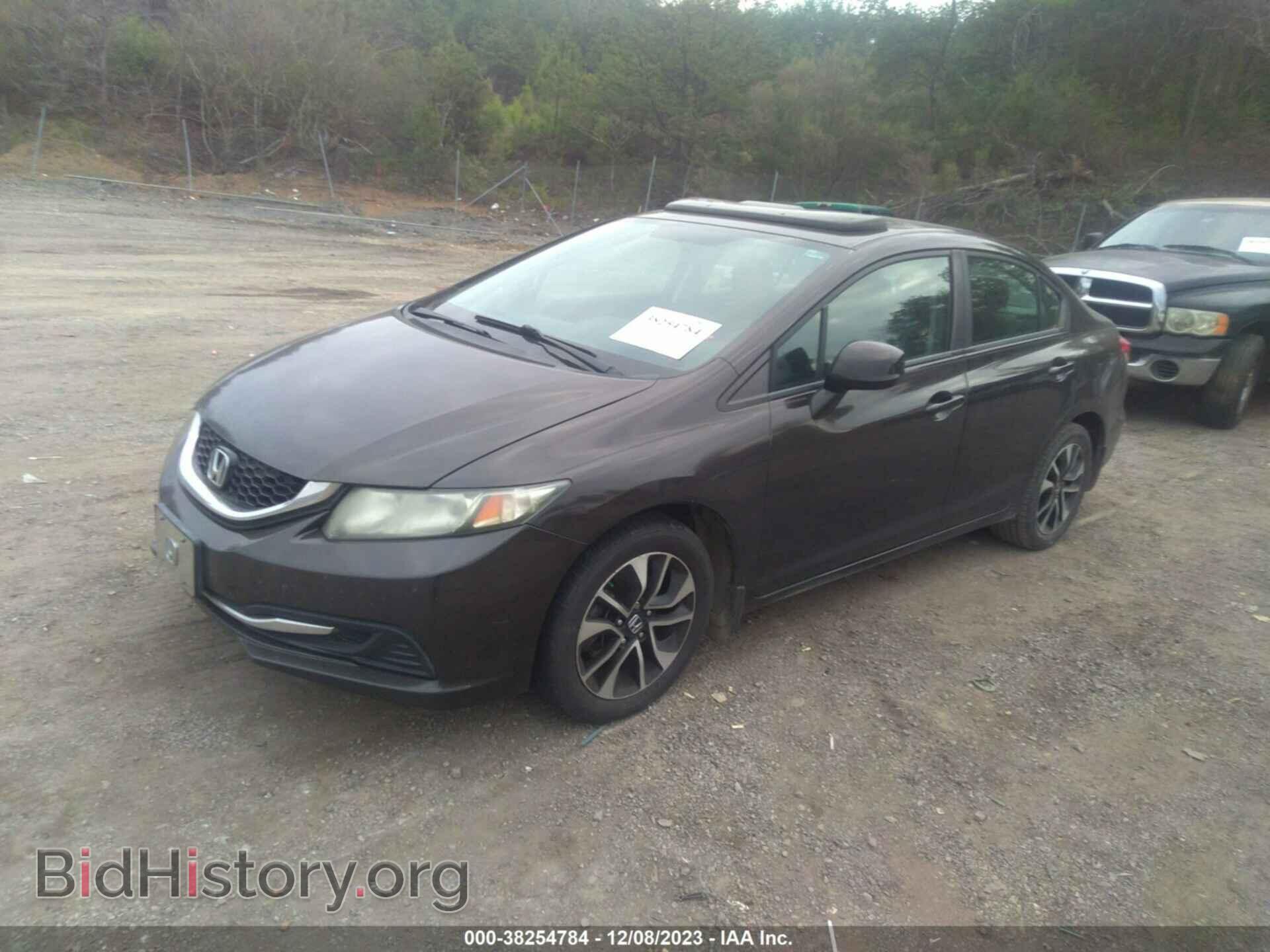 2013 HONDA CIVIC - VIN: 2HGFB2F84DH512215 - Фото 2