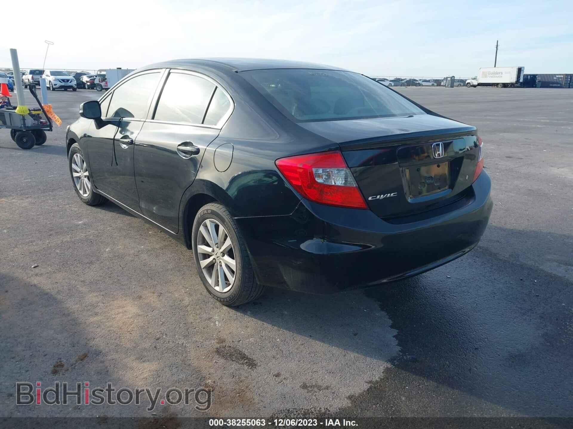 2012 HONDA CIVIC - VIN: 2HGFB2F80CH594894 - Photo 3