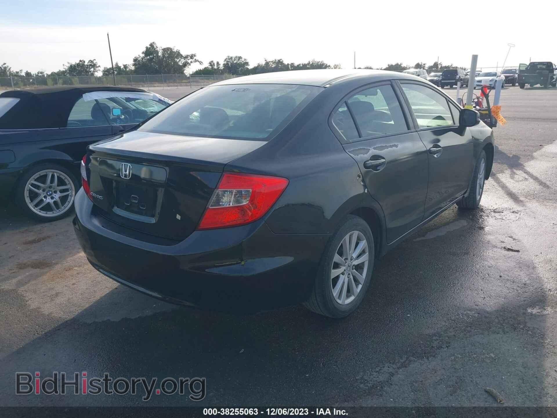 2012 HONDA CIVIC - VIN: 2HGFB2F80CH594894 - Photo 4