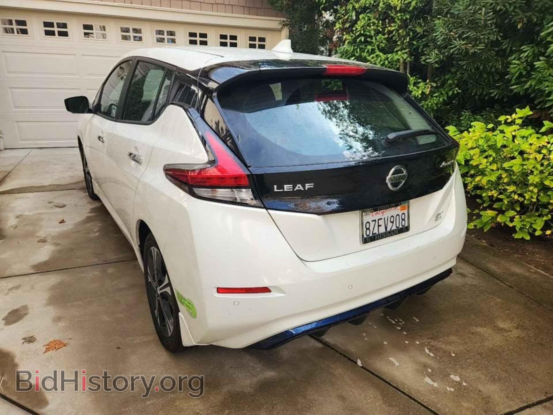 2022 NISSAN LEAF - VIN: 1N4BZ1CV1NC554395 - Фото 3