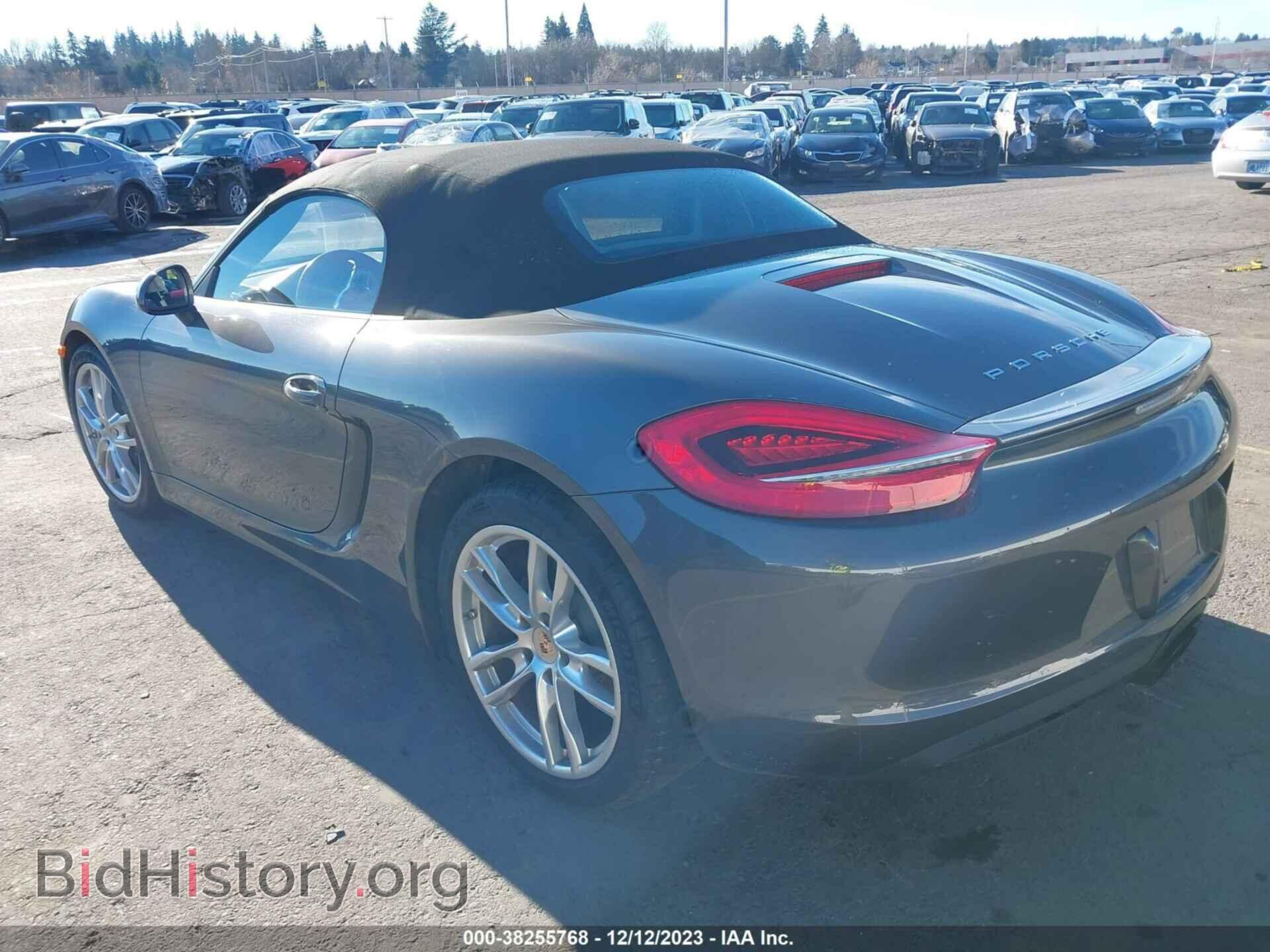 2014 PORSCHE BOXSTER - VIN: WP0CA2A8XES121429 - Фото 3