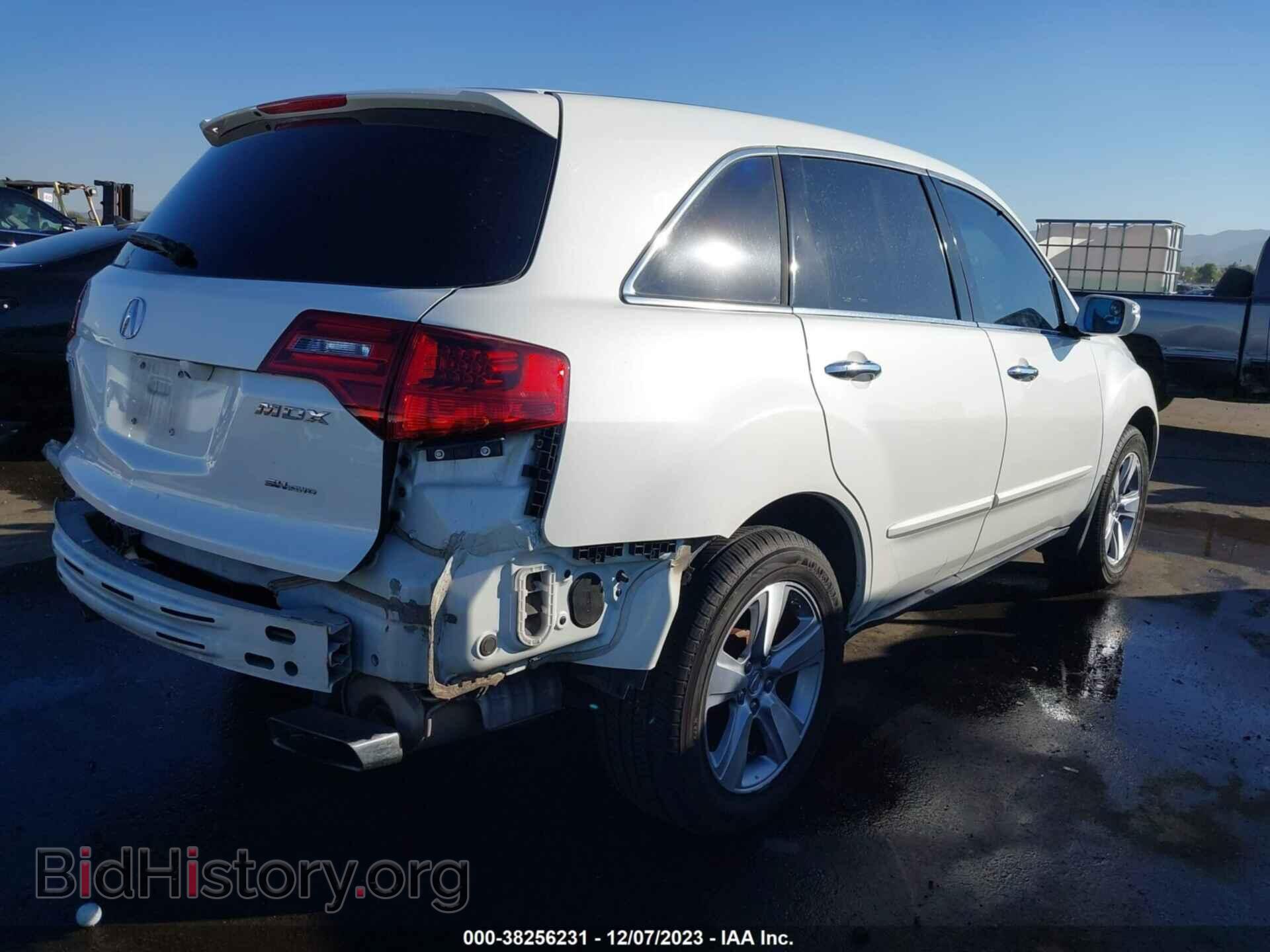 2012 ACURA MDX - VIN: 2HNYD2H3XCH532223 - Фото 4