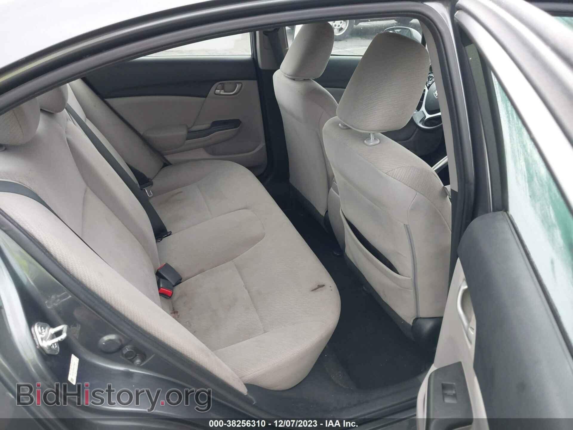 2013 HONDA CIVIC - VIN: 19XFB2F59DE239529 - Фото 8