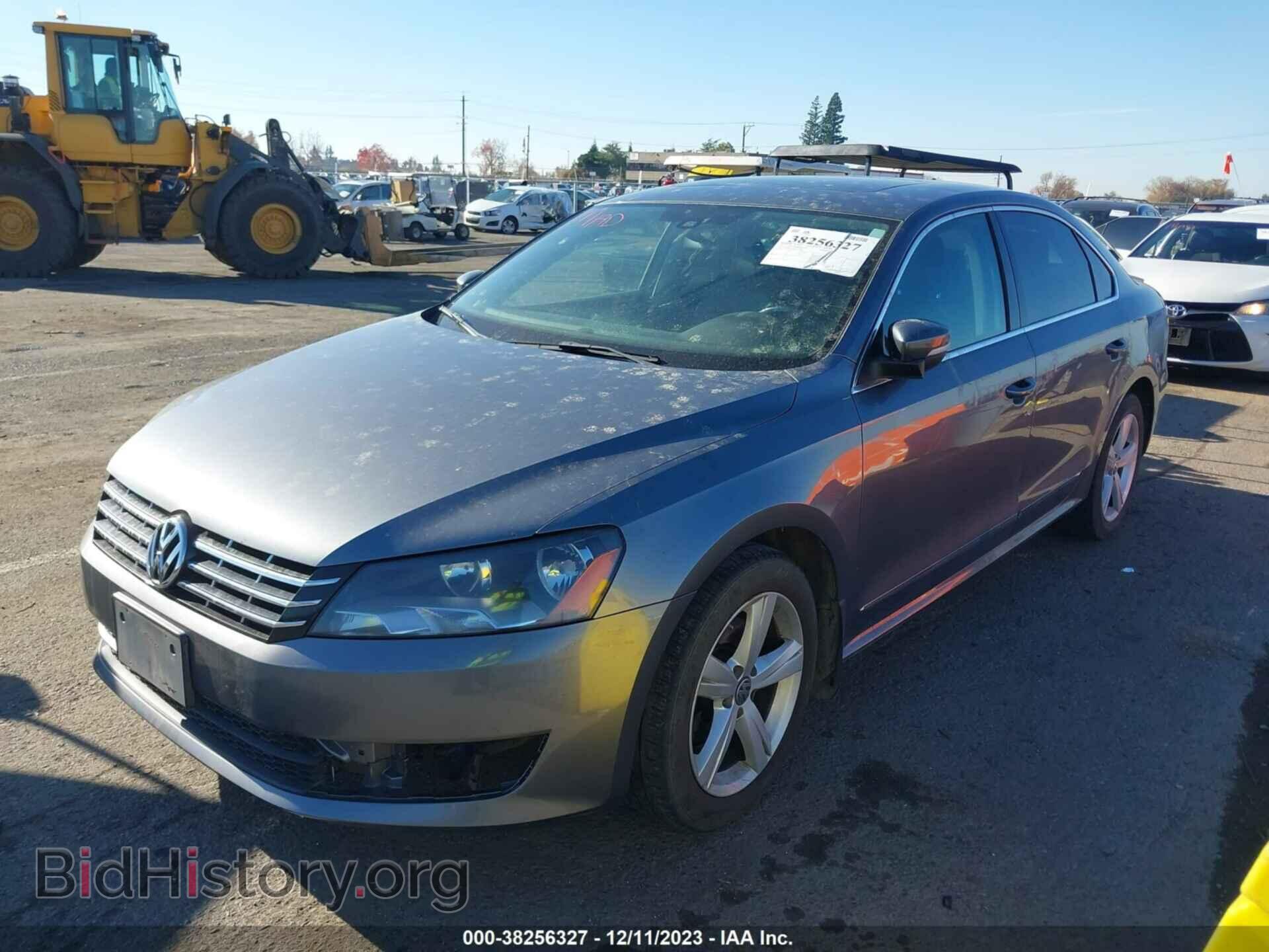 2013 VOLKSWAGEN PASSAT - VIN: 1VWBN7A36DC145802 - Фото 2