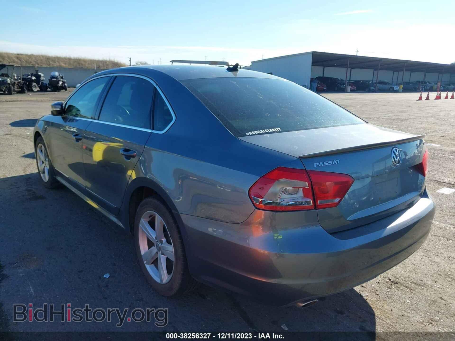 2013 VOLKSWAGEN PASSAT - VIN: 1VWBN7A36DC145802 - Фото 3