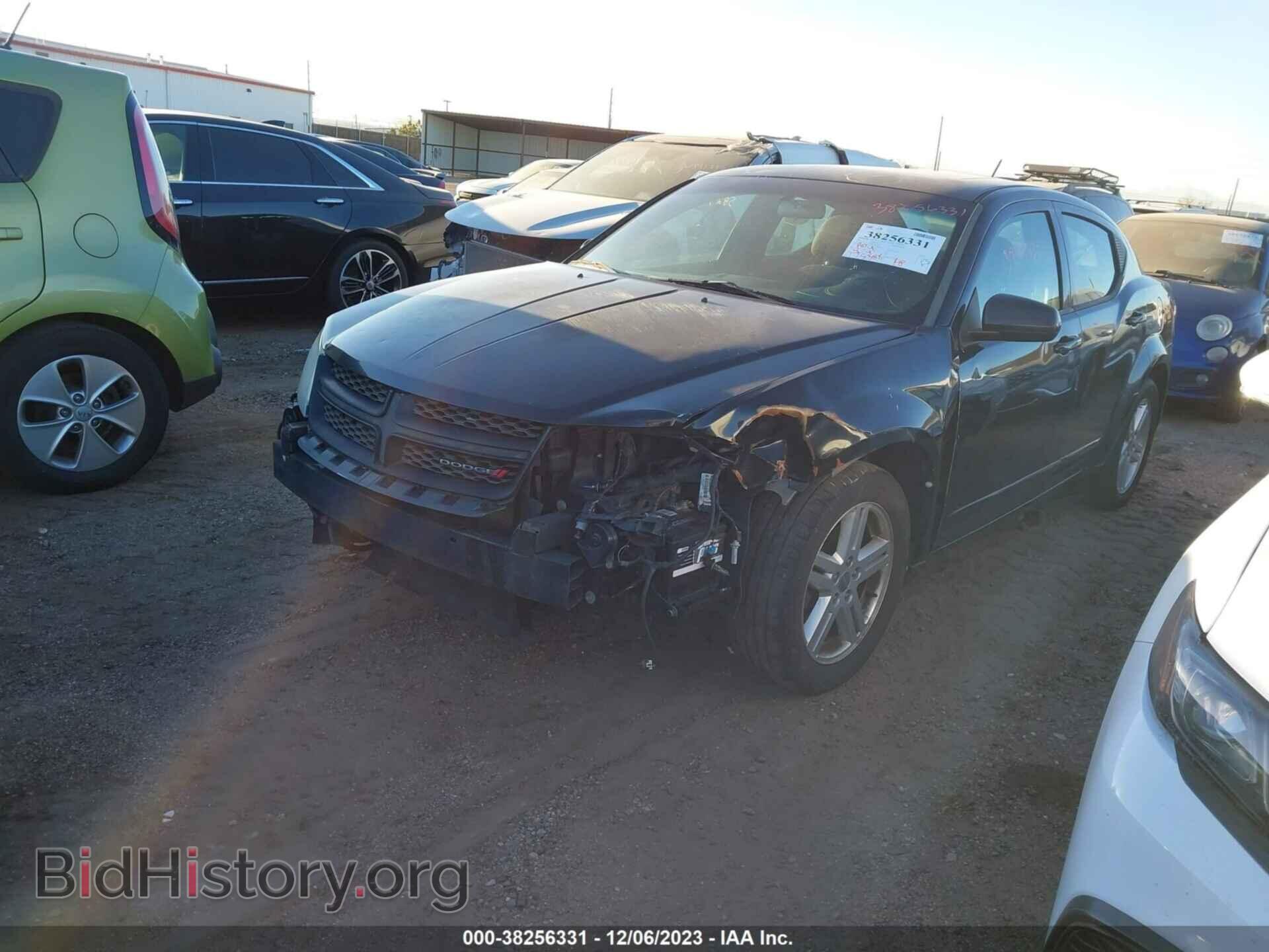 2013 DODGE AVENGER - VIN: 1C3CDZCG3DN741724 - Фото 2