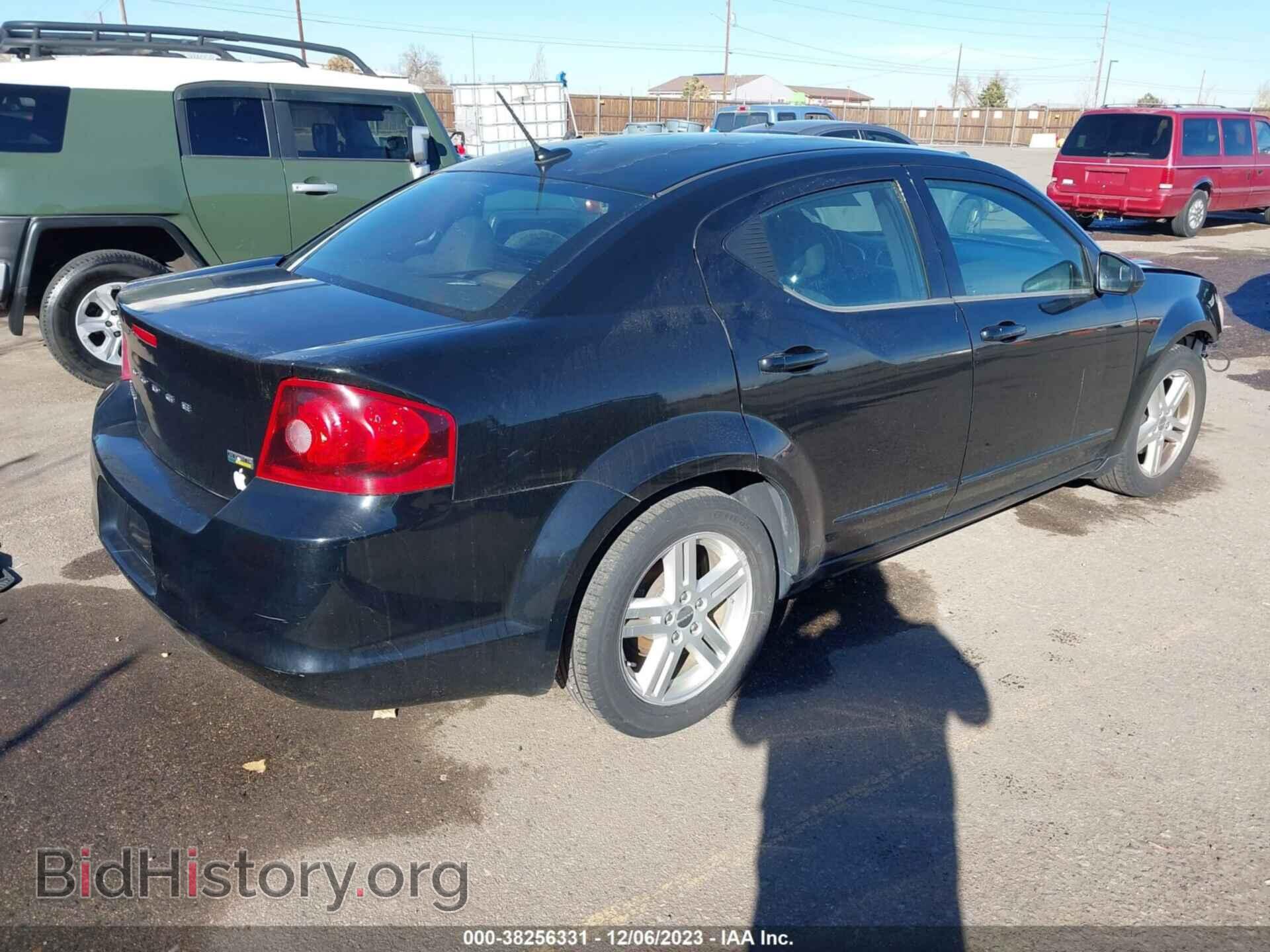 2013 DODGE AVENGER - VIN: 1C3CDZCG3DN741724 - Фото 4