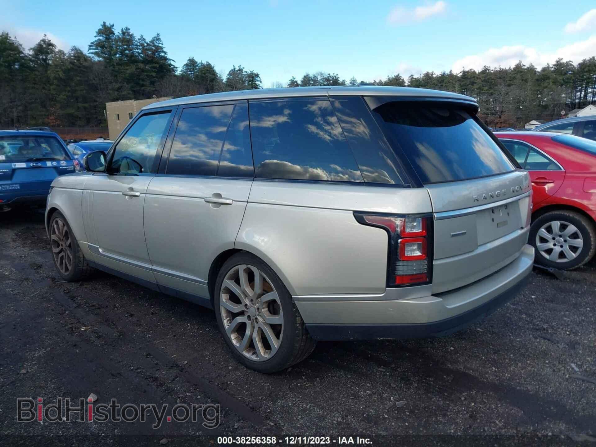 2014 LAND ROVER RANGE ROVER - VIN: SALGS2EF5EA151895 - Фото 3