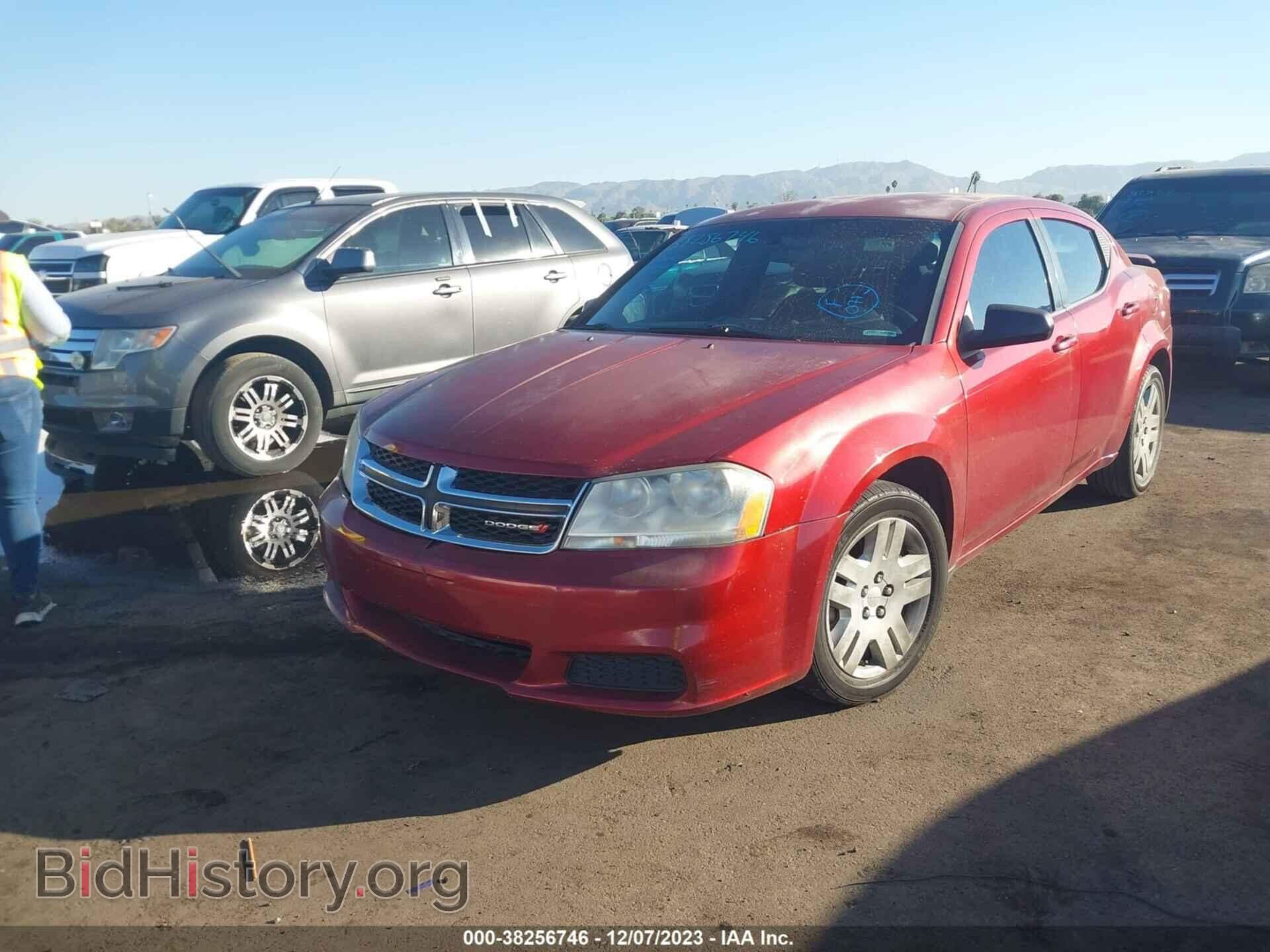2014 DODGE AVENGER - VIN: 1C3CDZAB7EN218733 - Фото 2