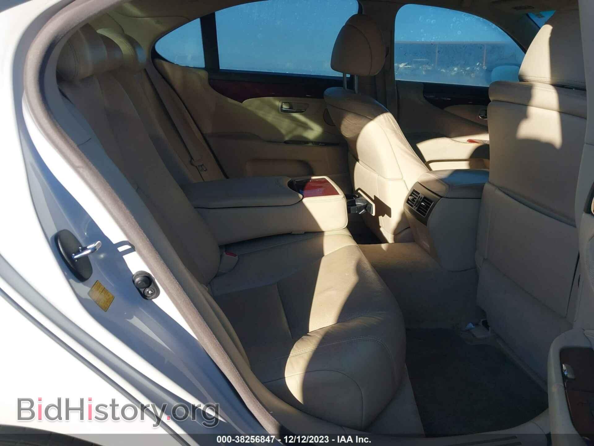 2010 LEXUS LS 460 - VIN: JTHBL5EF7A5094701 - Фото 8
