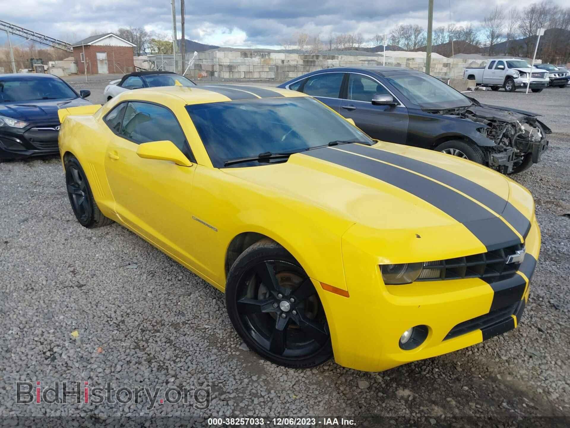 Photo 2G1FB1E35C9133367 - CHEVROLET CAMARO 2012