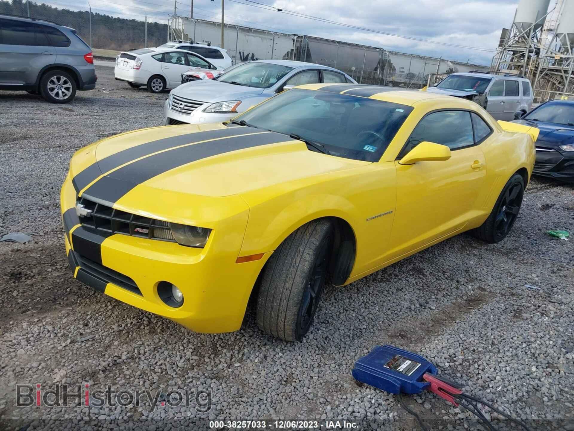 2012 CHEVROLET CAMARO - VIN: 2G1FB1E35C9133367 - Фото 2