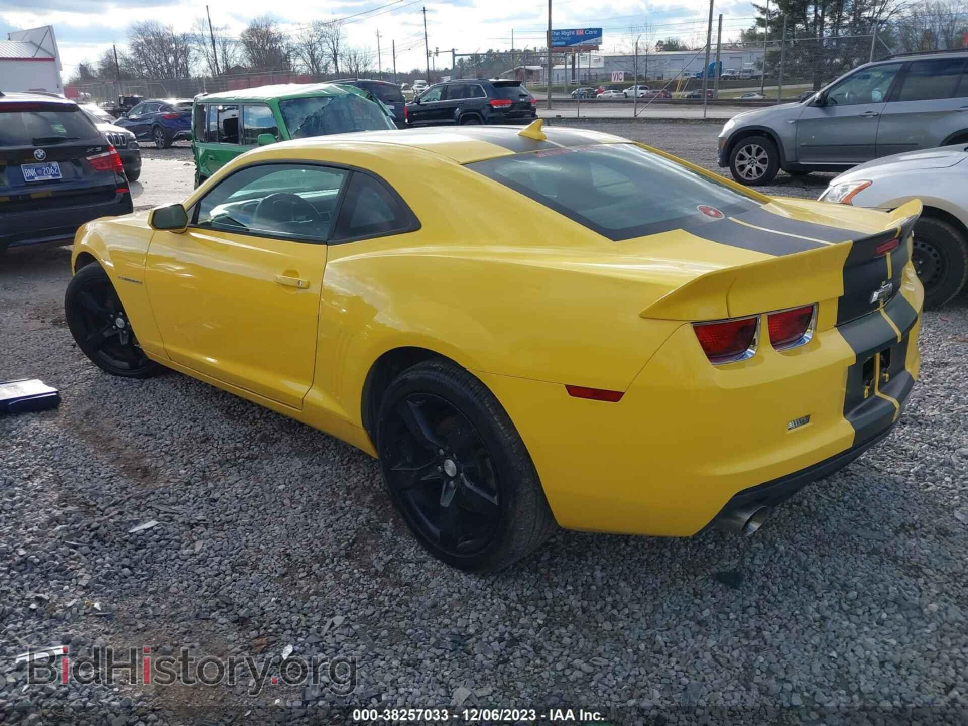 2012 CHEVROLET CAMARO - VIN: 2G1FB1E35C9133367 - Фото 3
