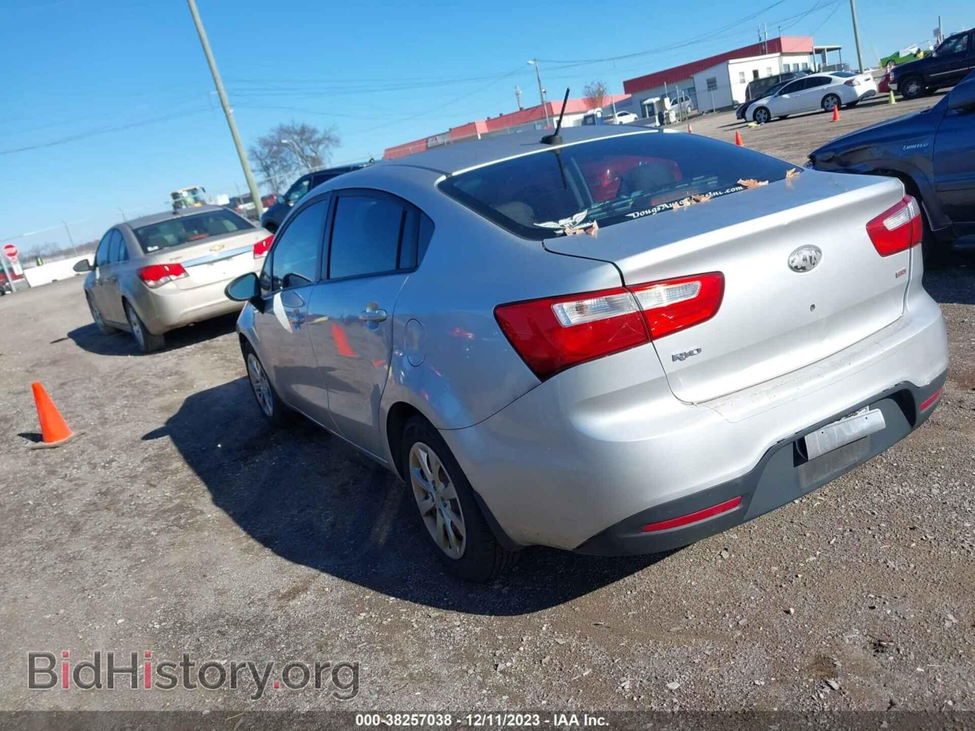 2013 KIA RIO - VIN: KNADM4A33D6217404 - Фото 3