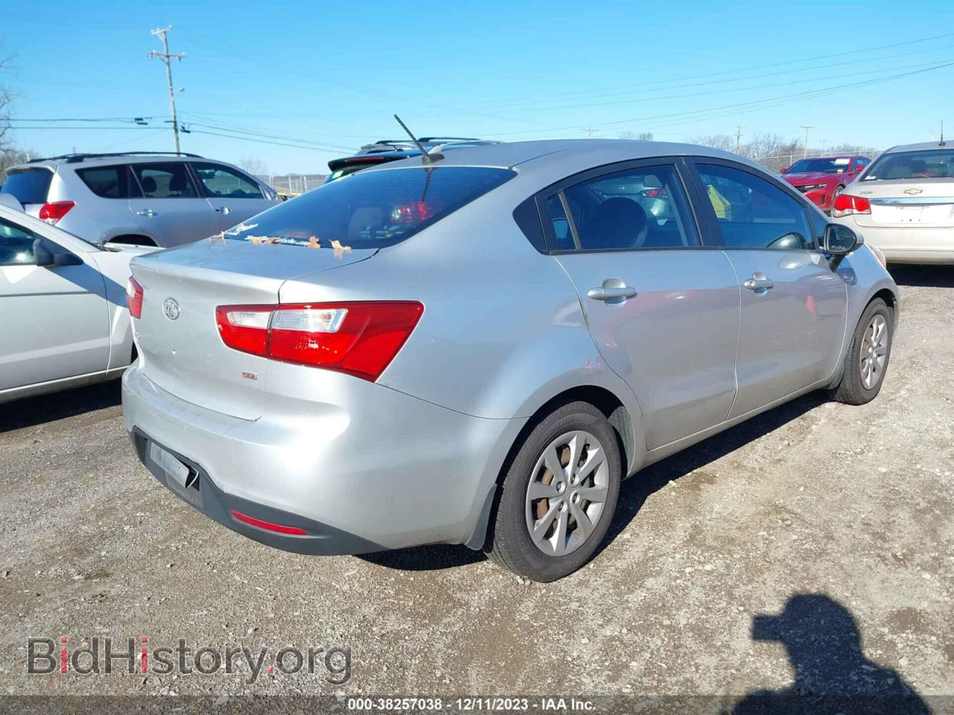 2013 KIA RIO - VIN: KNADM4A33D6217404 - Фото 4