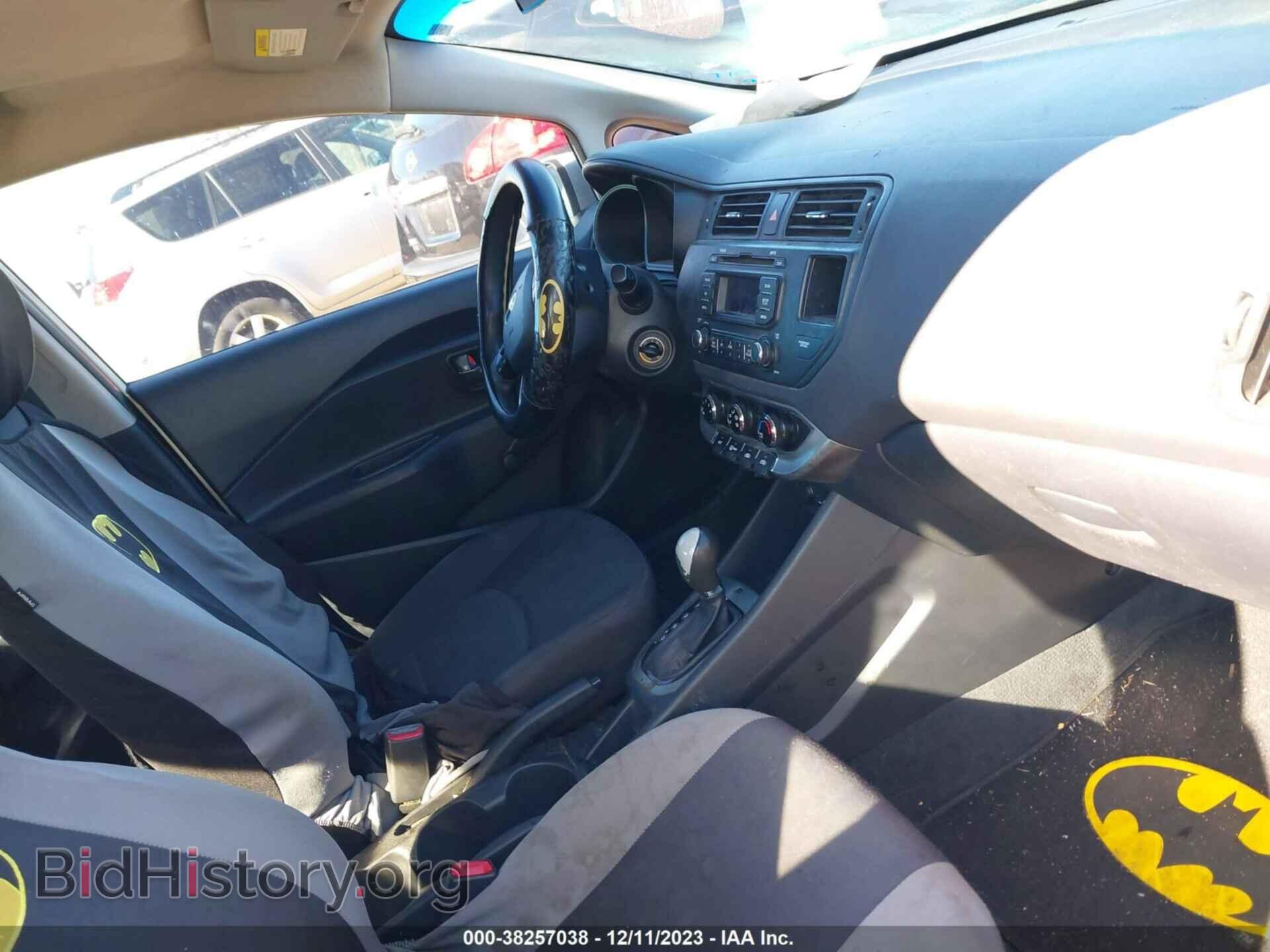 2013 KIA RIO - VIN: KNADM4A33D6217404 - Фото 5