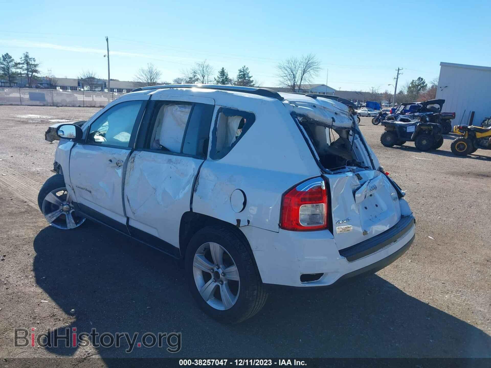 2013 JEEP COMPASS - VIN: 1C4NJDEB8DD222384 - Фото 3