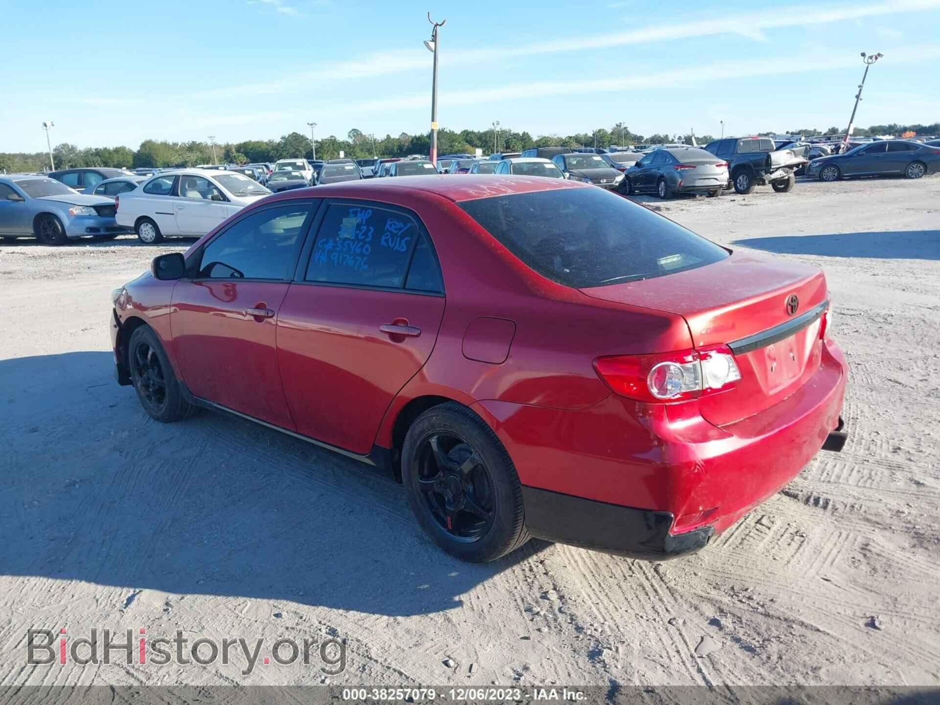 2012 TOYOTA COROLLA - VIN: 2T1BU4EE1CC917676 - Фото 3