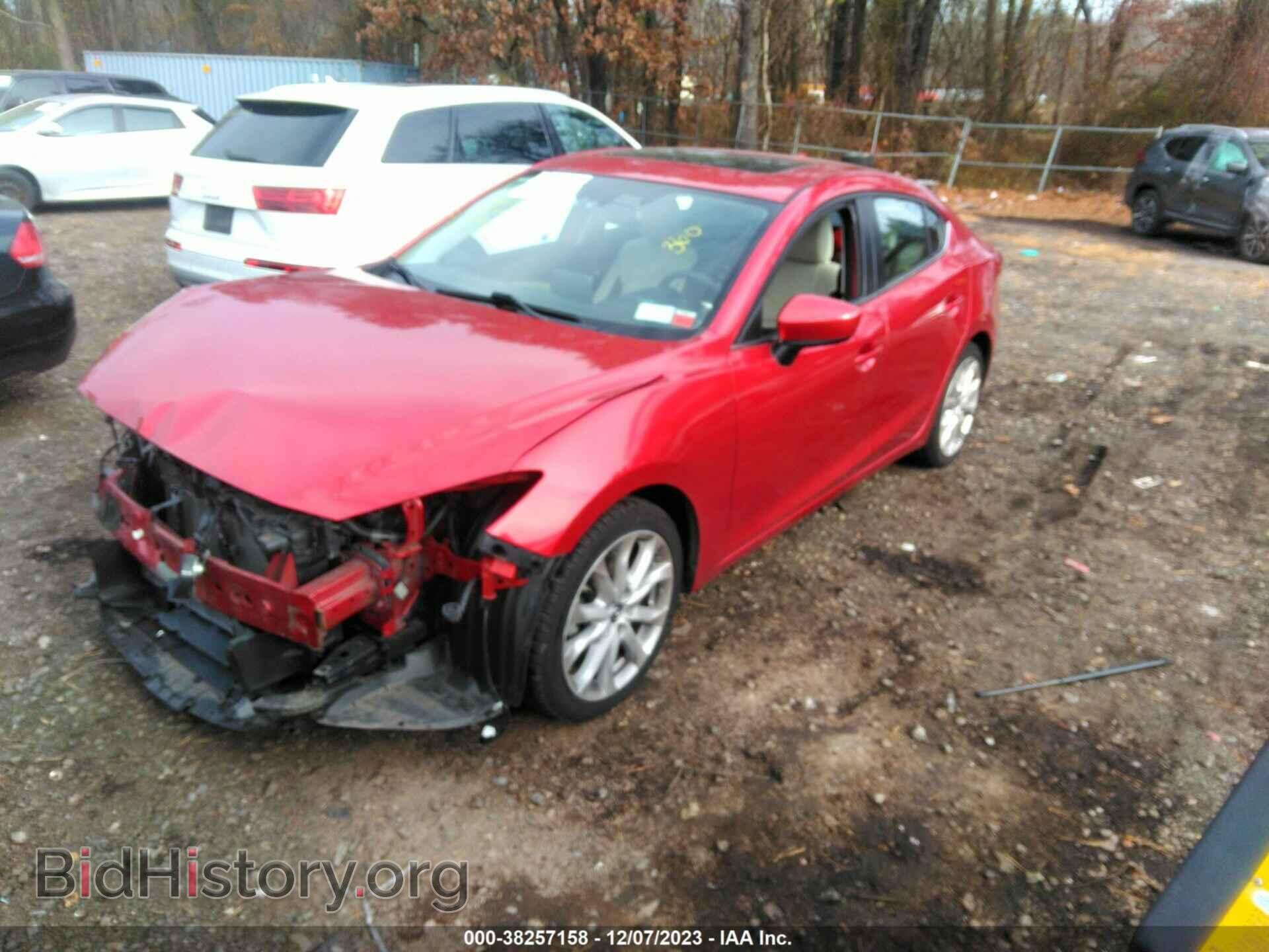 2015 MAZDA MAZDA3 - VIN: JM1BM1W32F1237144 - Фото 2
