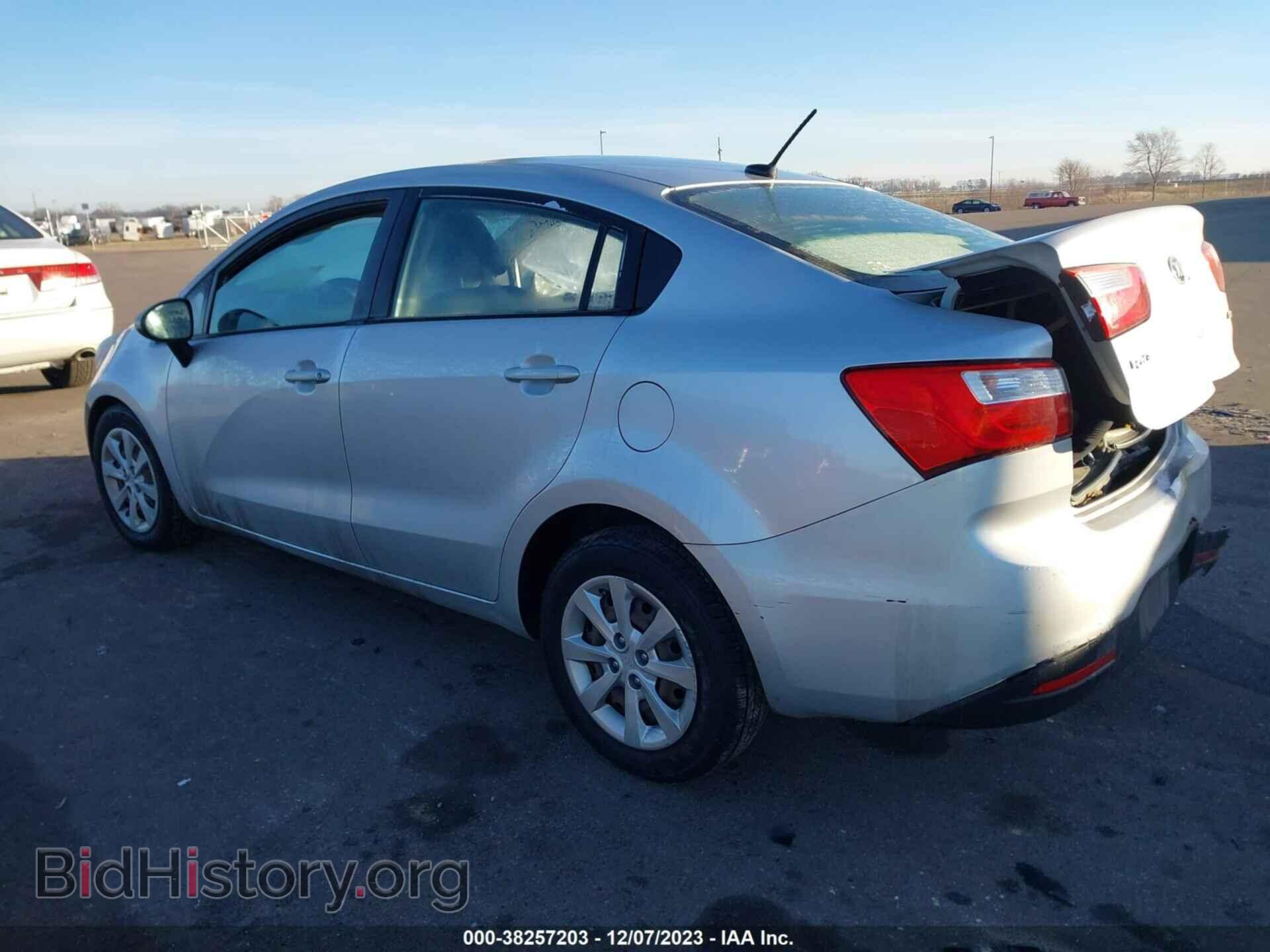 2013 KIA RIO - VIN: KNADM4A33D6281345 - Фото 3
