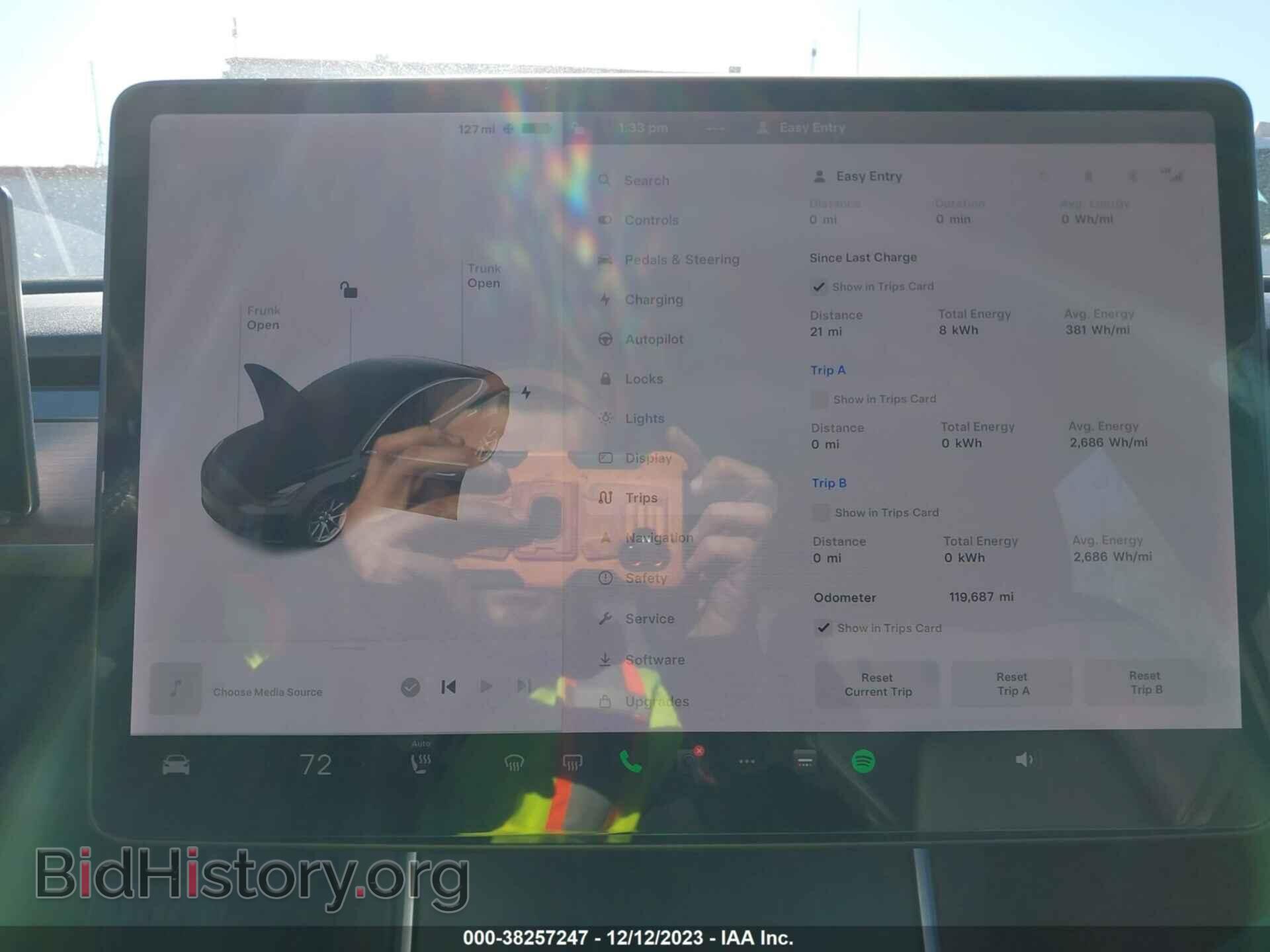 2018 TESLA MODEL 3 - VIN: 5YJ3E1EB4JF144457 - Фото 7