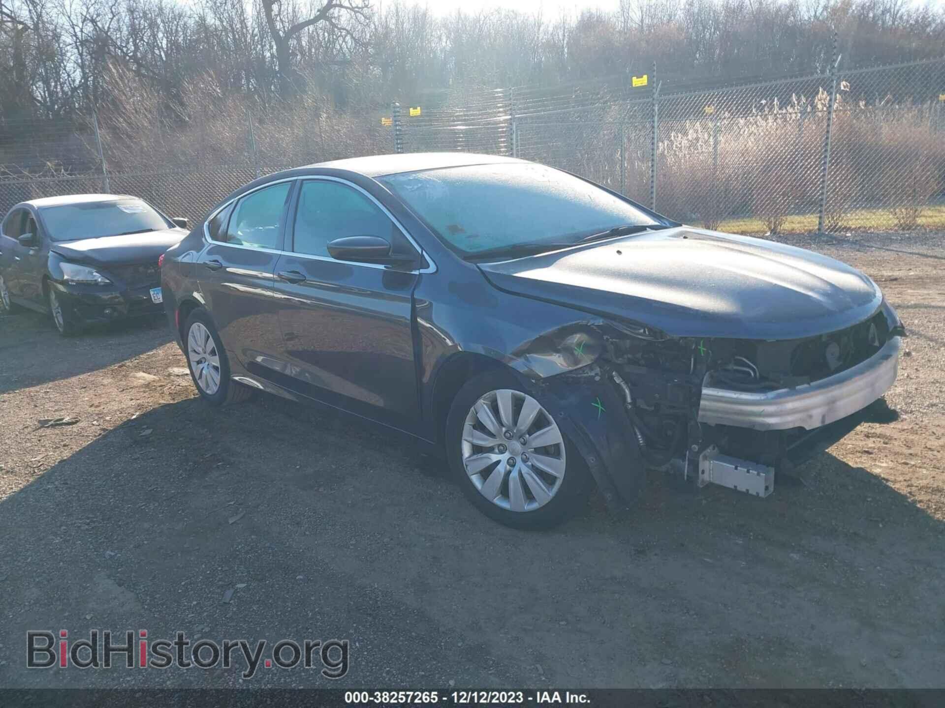 Фотография 1C3CCCFBXFN511567 - CHRYSLER 200 2015