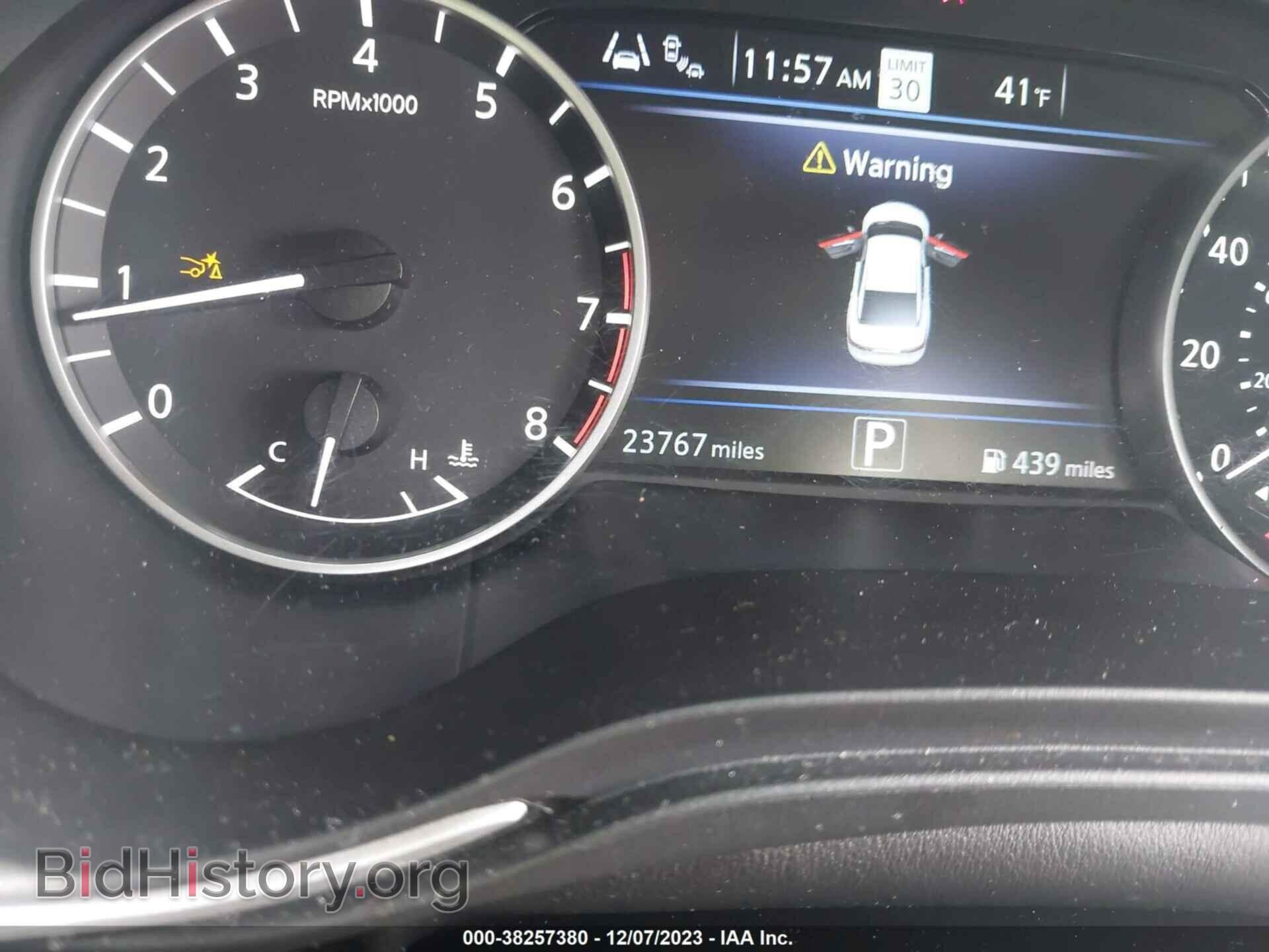 2023 NISSAN MAXIMA - VIN: 1N4AA6EV4PC501836 - Фото 7