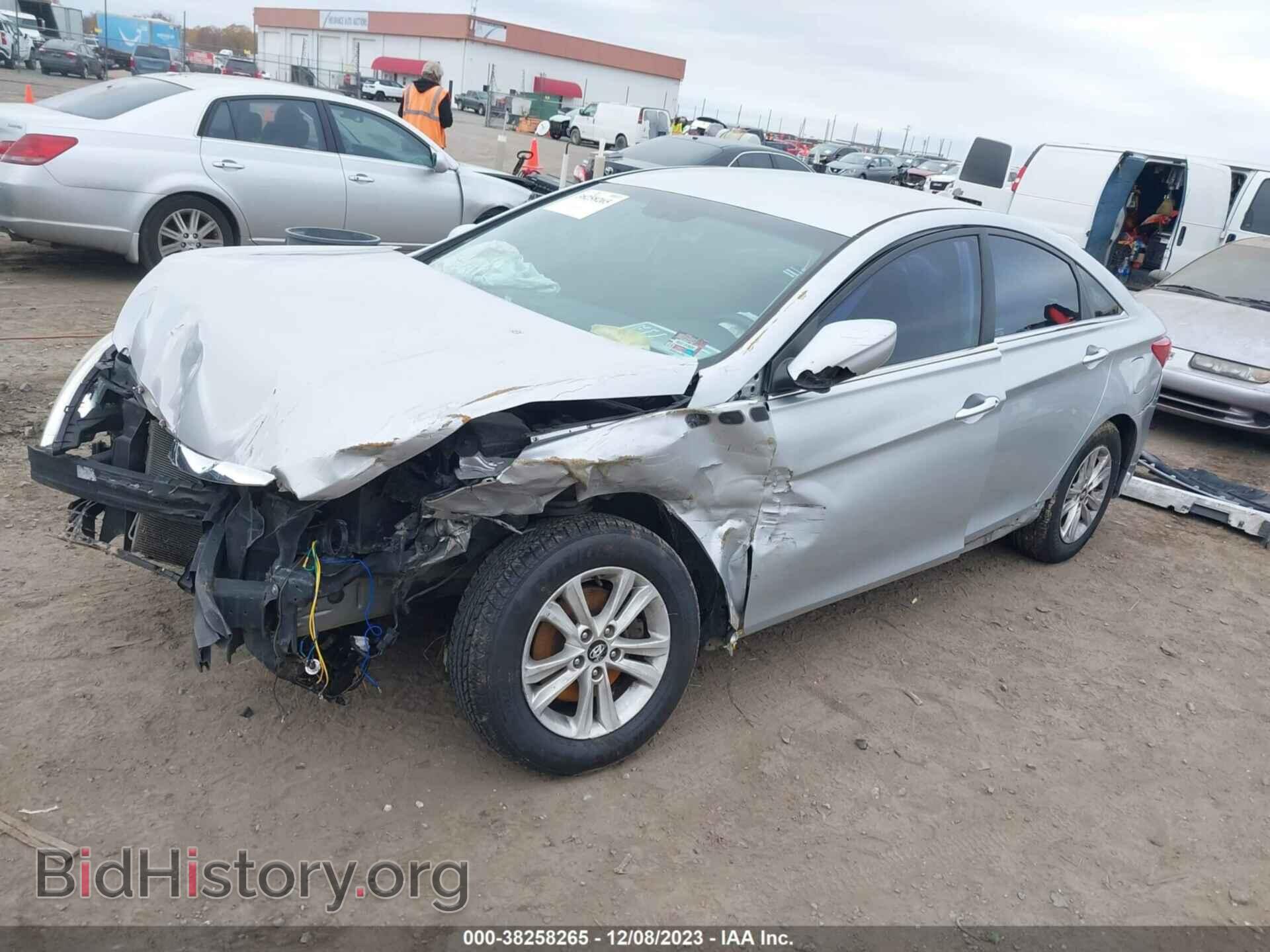 2014 HYUNDAI SONATA - VIN: 5NPEB4AC6EH856378 - Фото 2