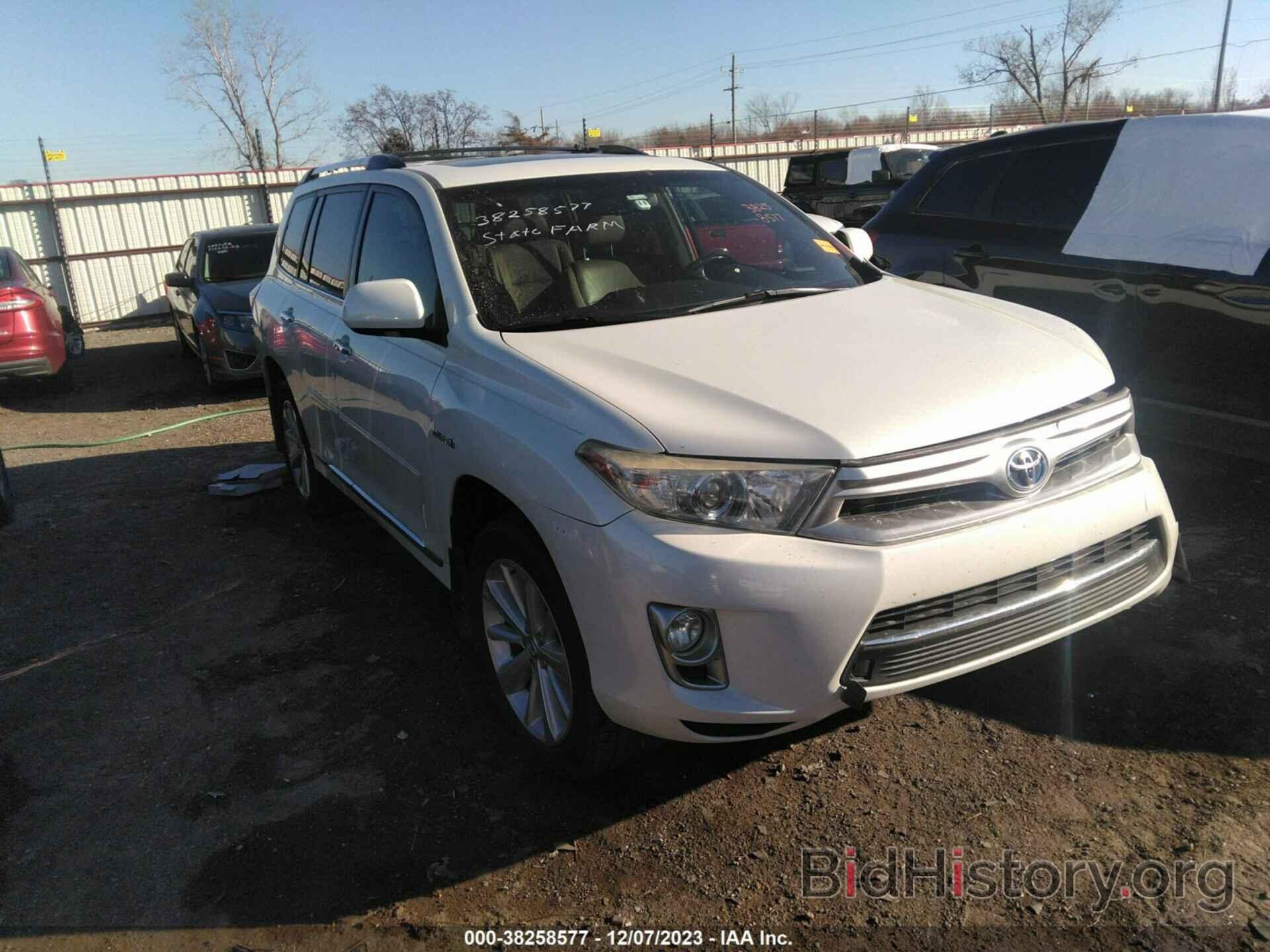 Photo JTEDC3EH1D2012916 - TOYOTA HIGHLANDER HYBRID 2013