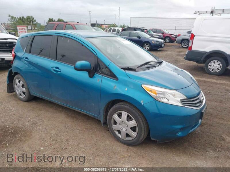 2014 Nissan VERSA NOTE S Plus (VIN 3N1CE2CP5EL376340) — фото 1 из 11, IAAI, повреждение: задняя часть