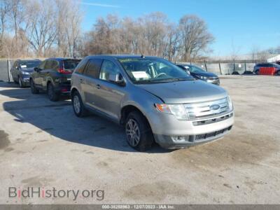 2008 Ford EDGE SEL, серебристый — VIN 2FMDK38C58BA52838, IAAI