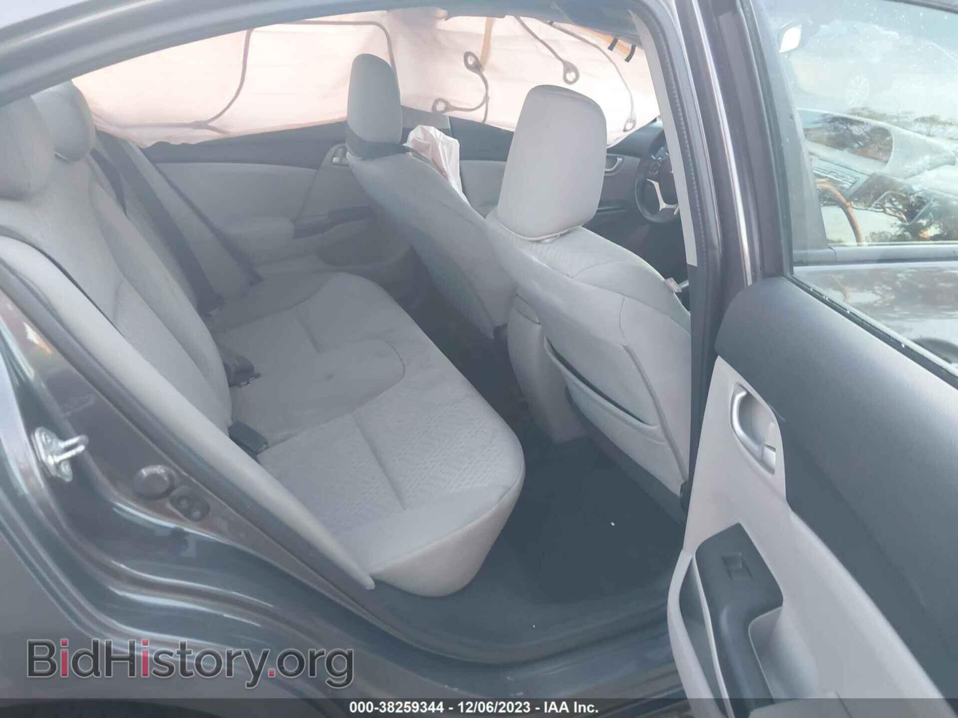 2014 HONDA CIVIC - VIN: 19XFB2F59EE230122 - Фото 8