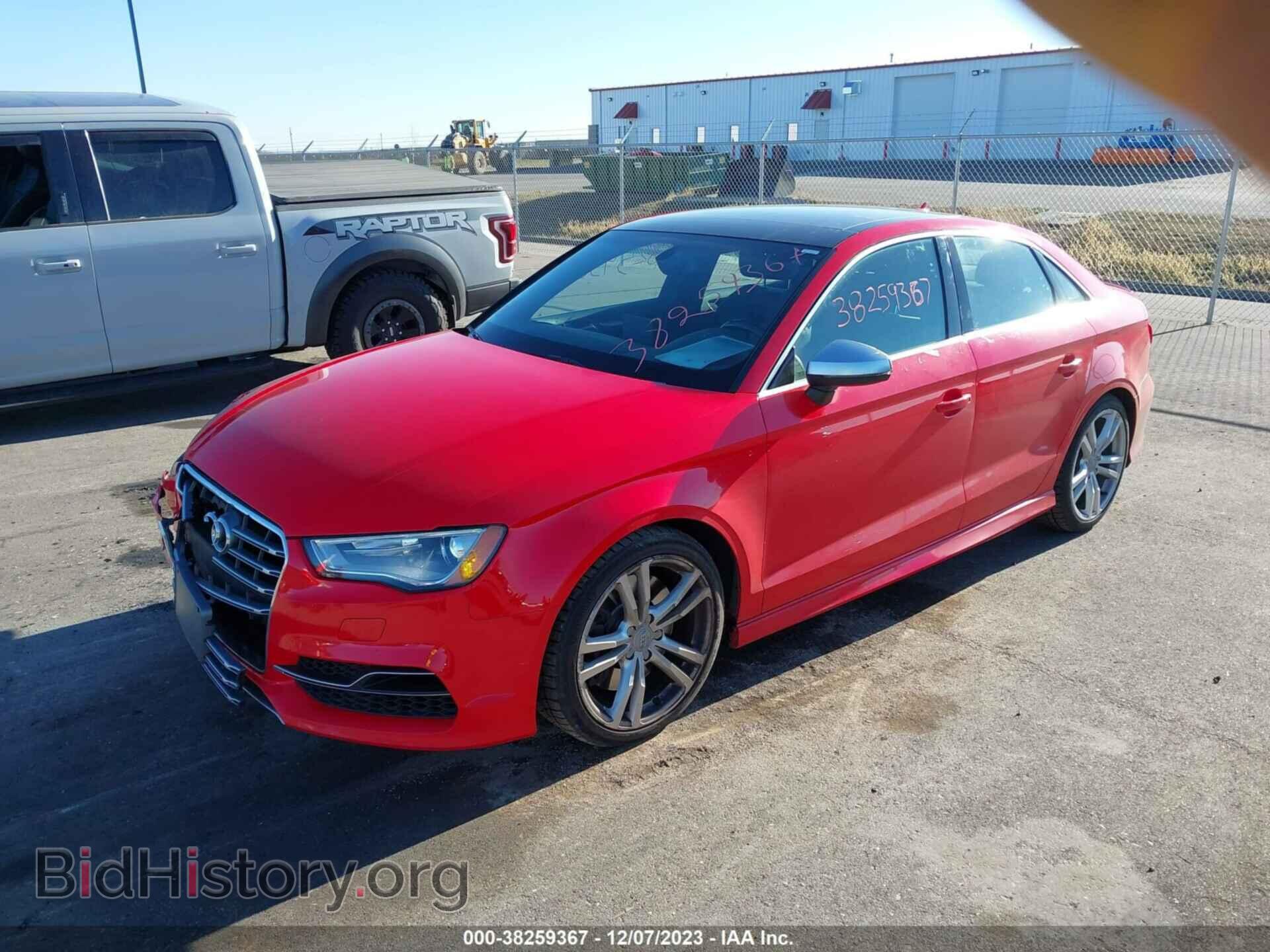 2015 AUDI S3 - VIN: WAUBFGFF4F1124767 - Фото 2